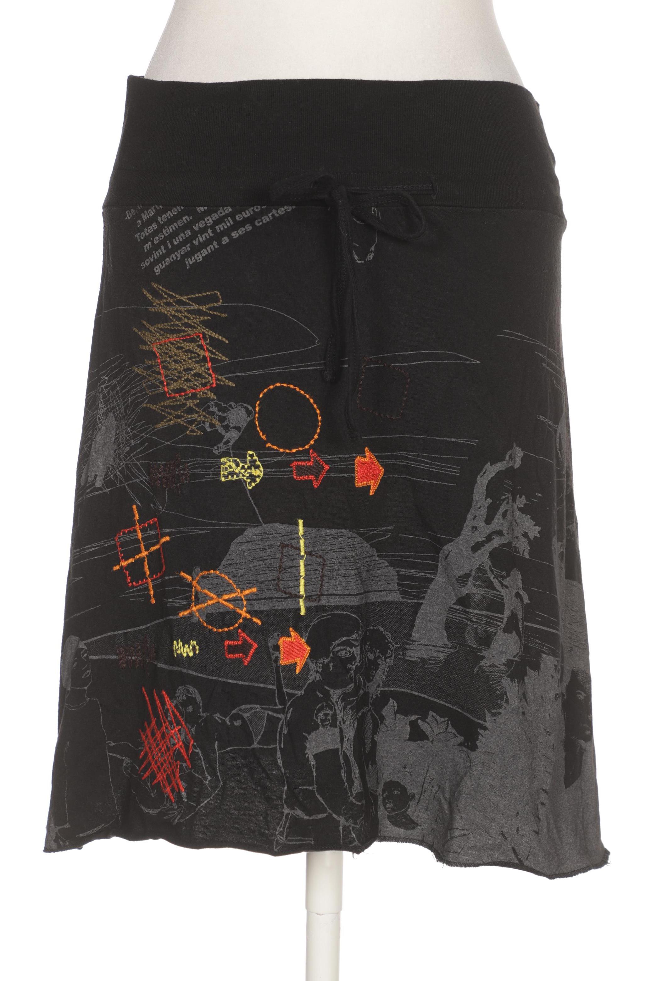 

Desigual Damen Rock, schwarz, Gr. 36