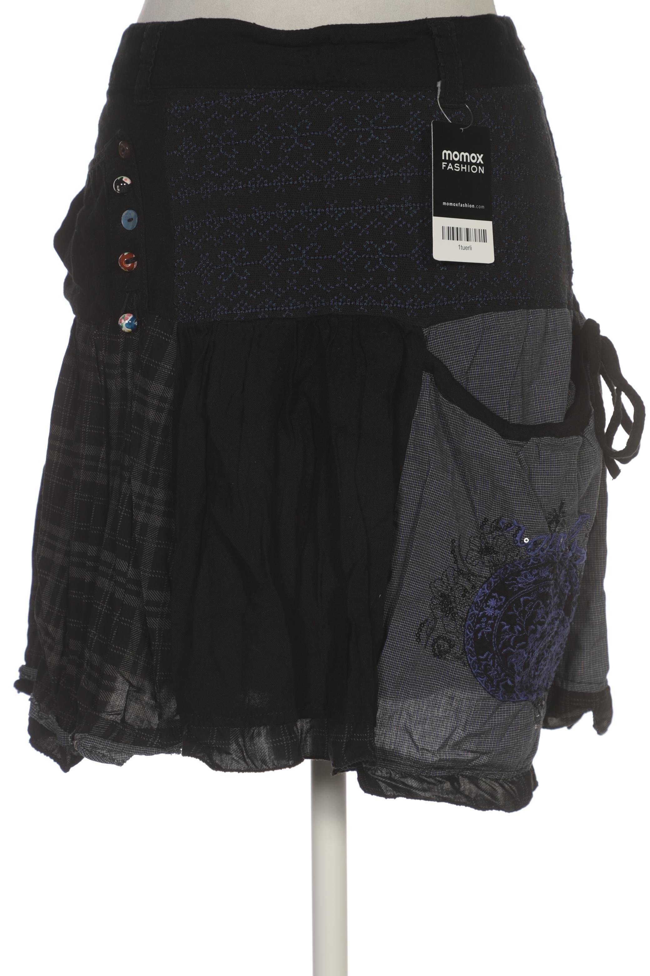 

Desigual Damen Rock, schwarz, Gr. 40