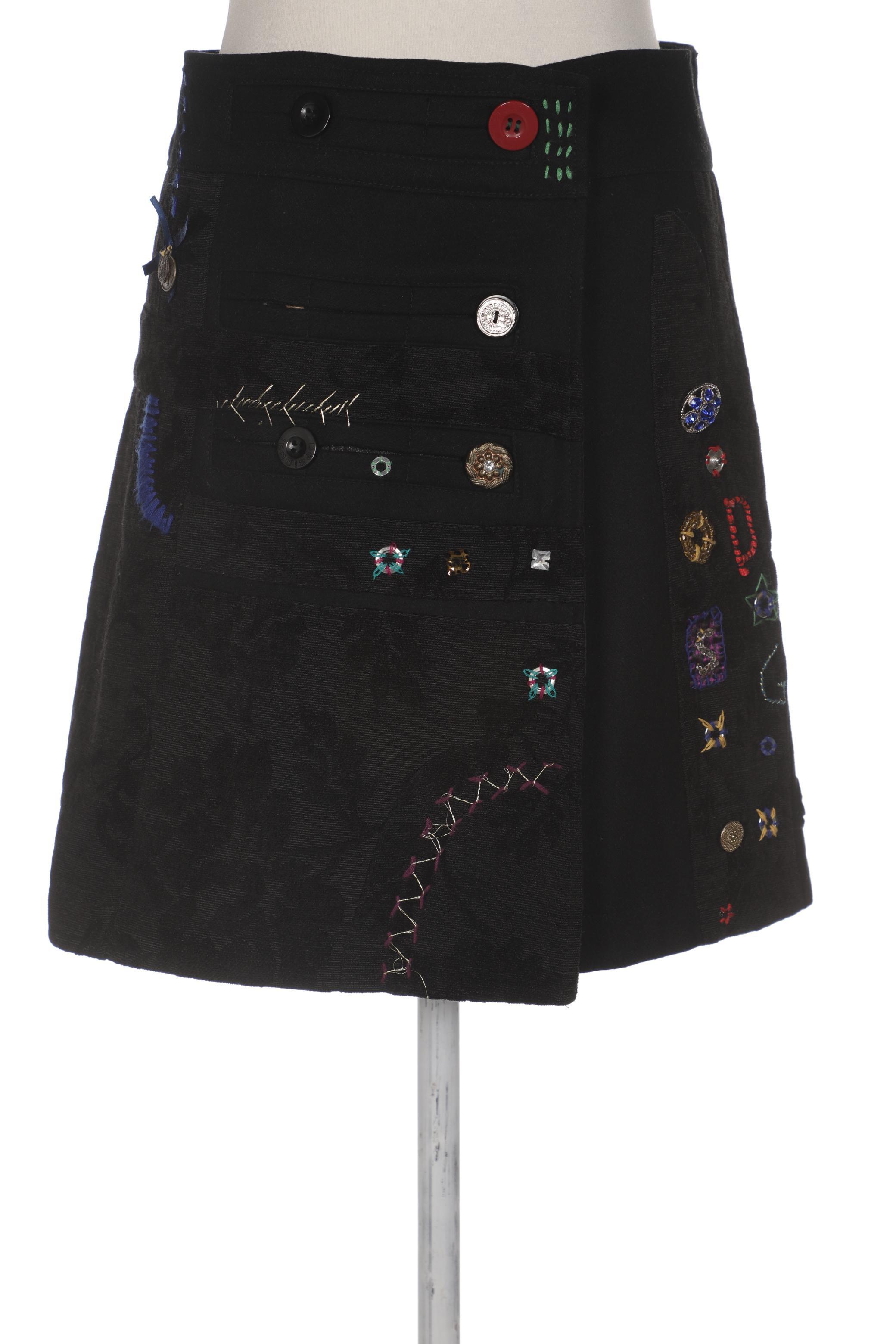 

Desigual Damen Rock, schwarz