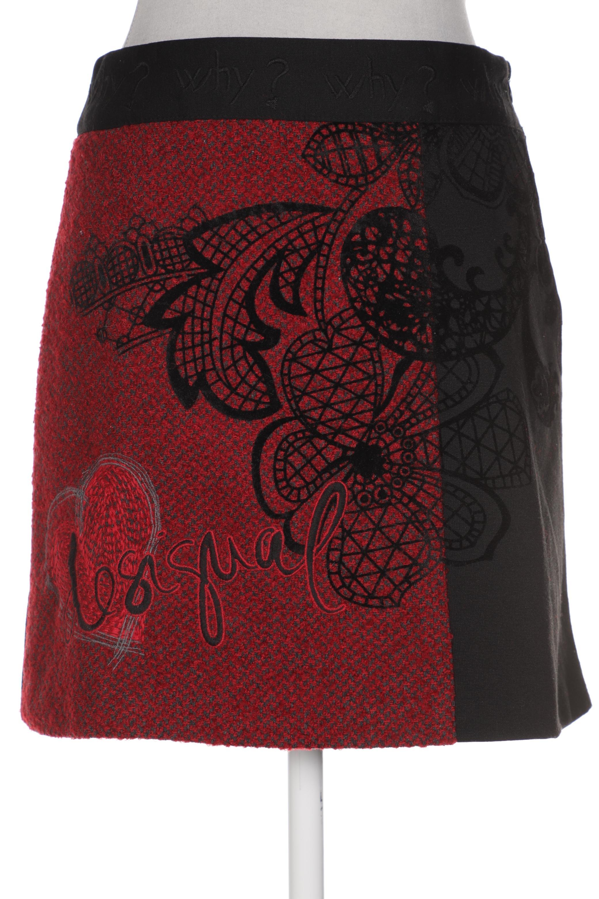 

Desigual Damen Rock, bordeaux, Gr. 36