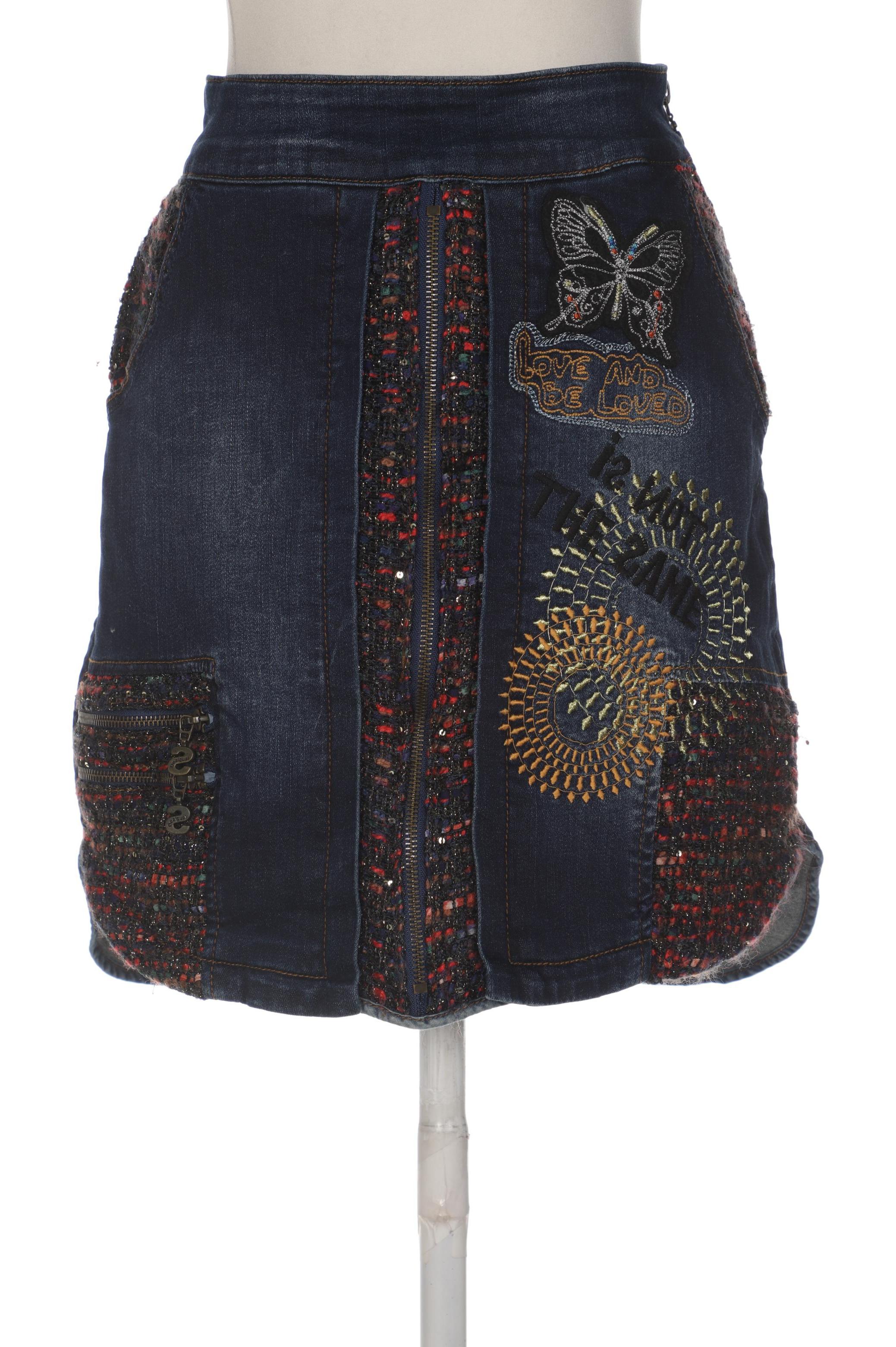 

Desigual Damen Rock, marineblau