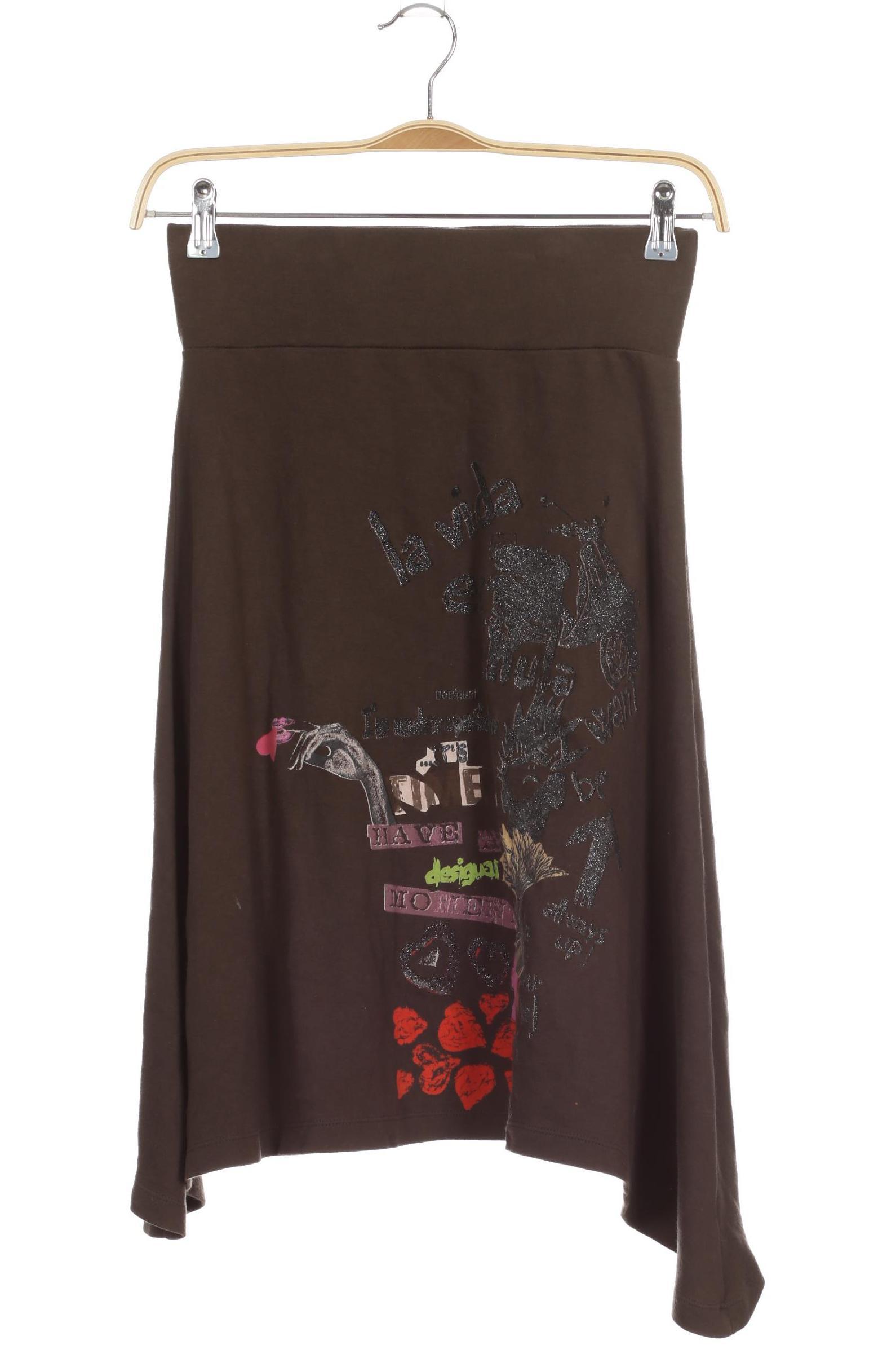 

Desigual Damen Rock, braun, Gr.