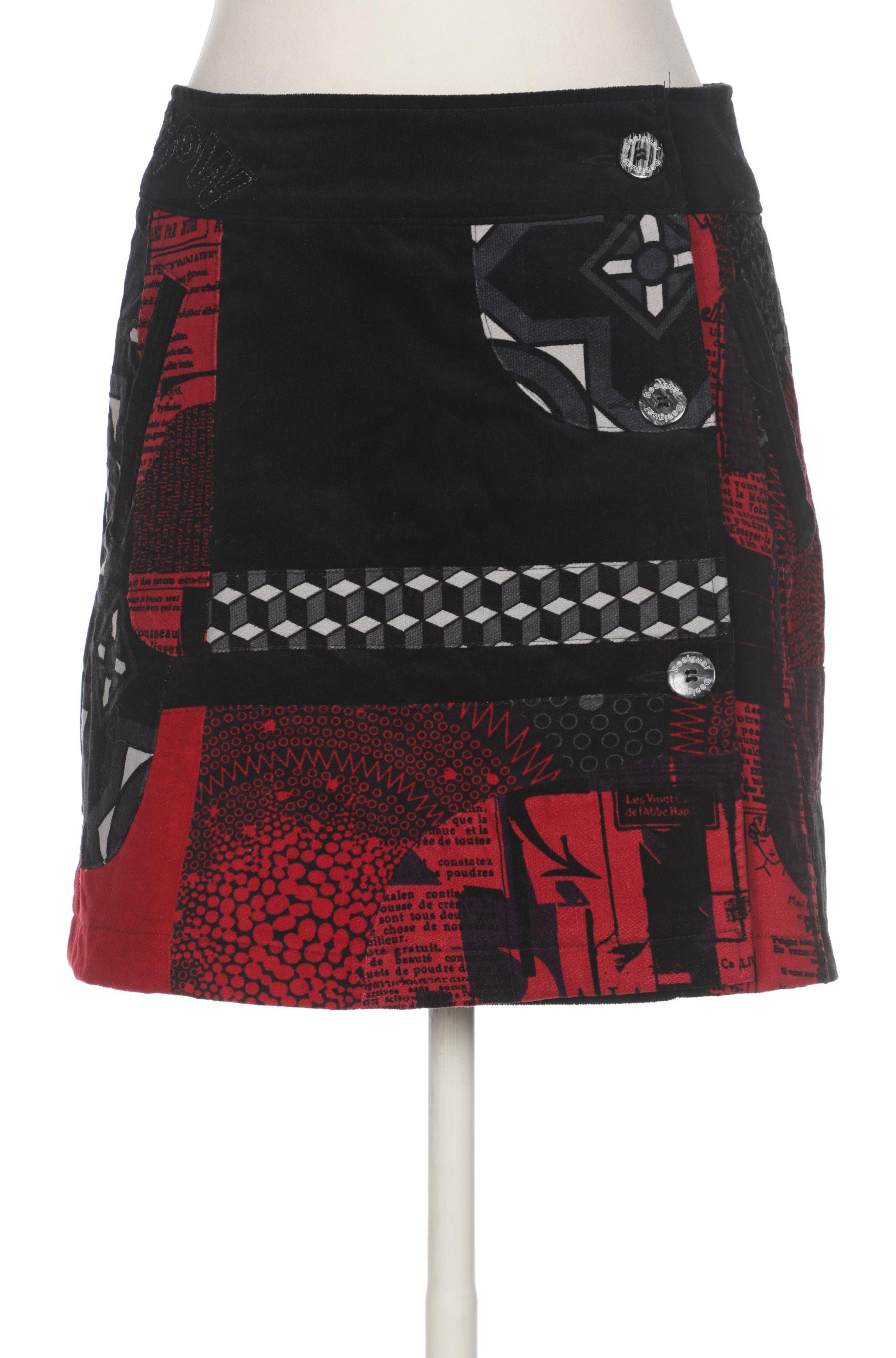 

Desigual Damen Rock, schwarz, Gr. 34