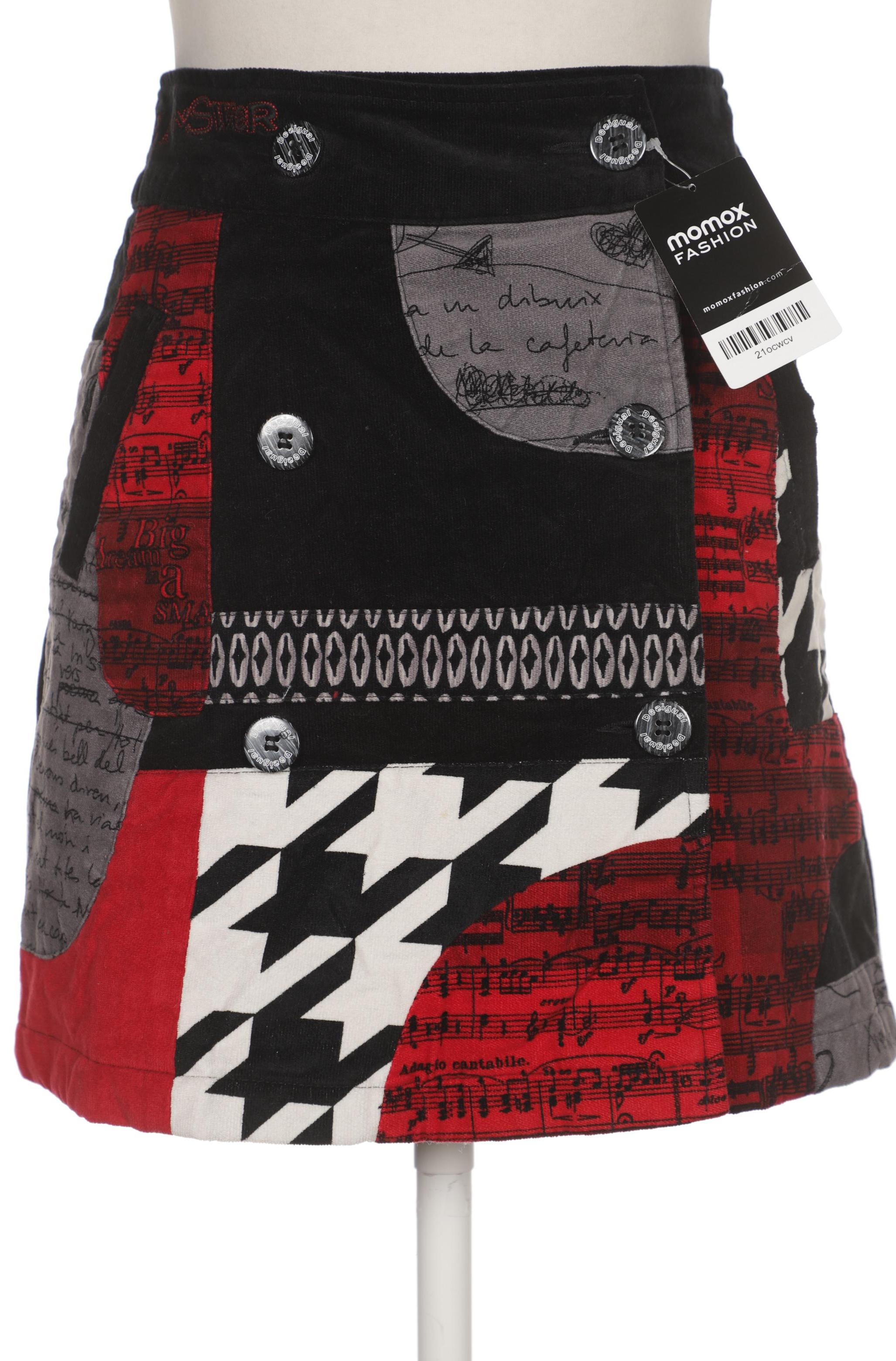 

Desigual Damen Rock, schwarz, Gr. 36