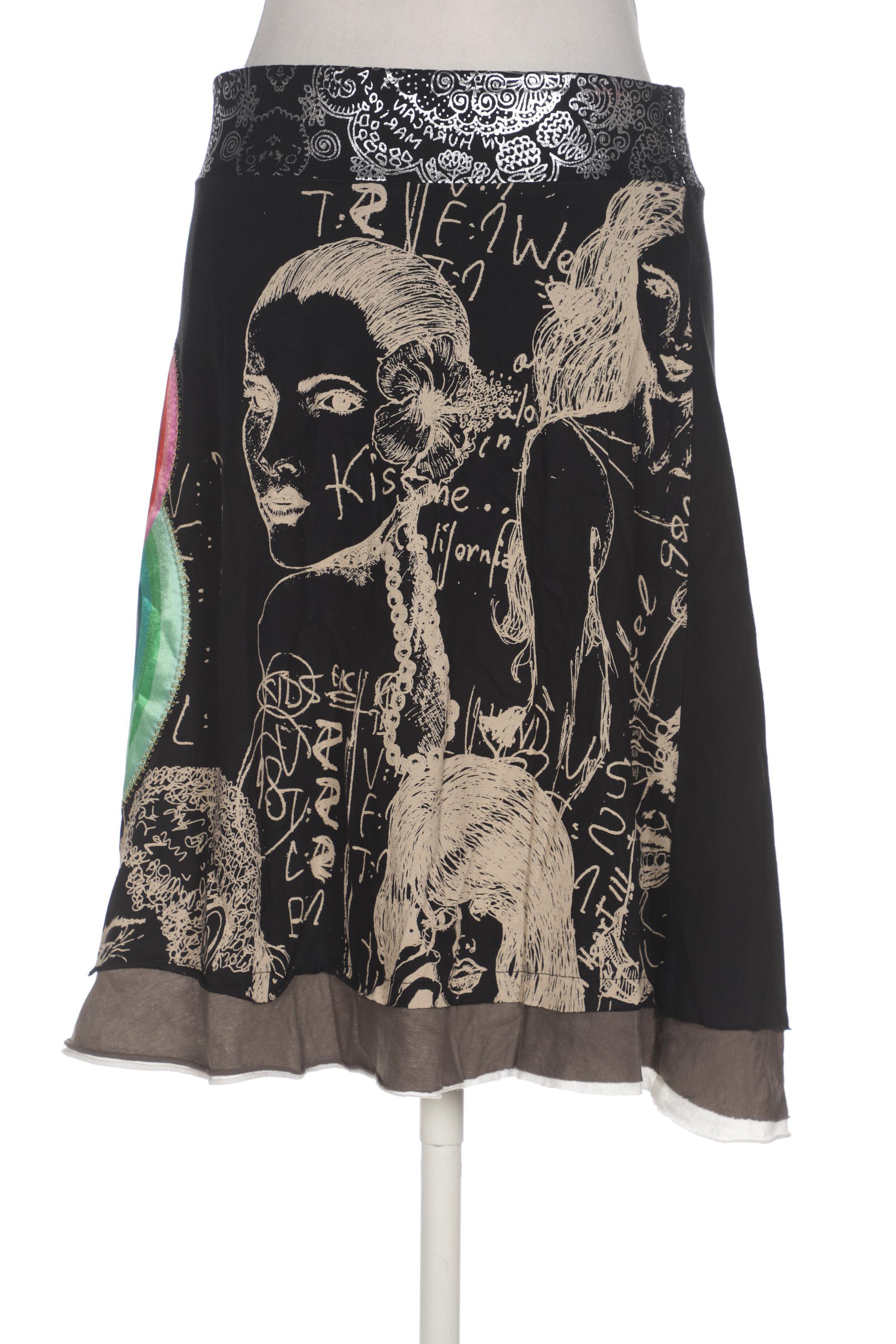 

Desigual Damen Rock, schwarz, Gr. 36