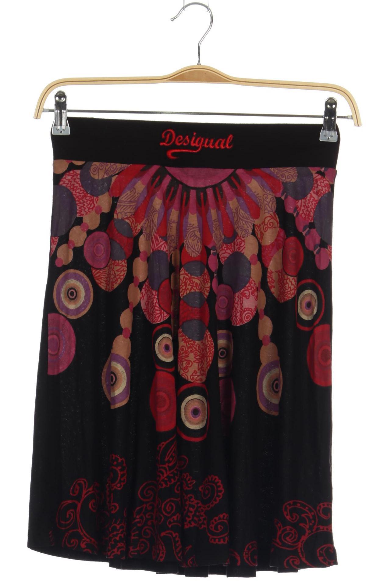 

Desigual Damen Rock, schwarz, Gr.
