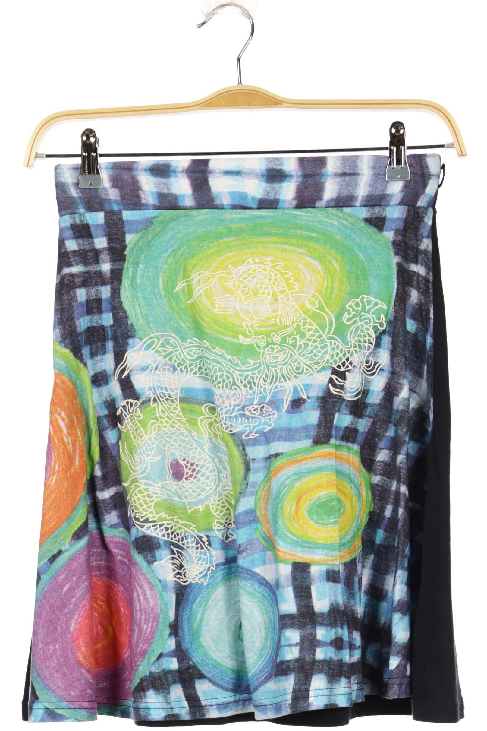 

Desigual Damen Rock, blau, Gr.