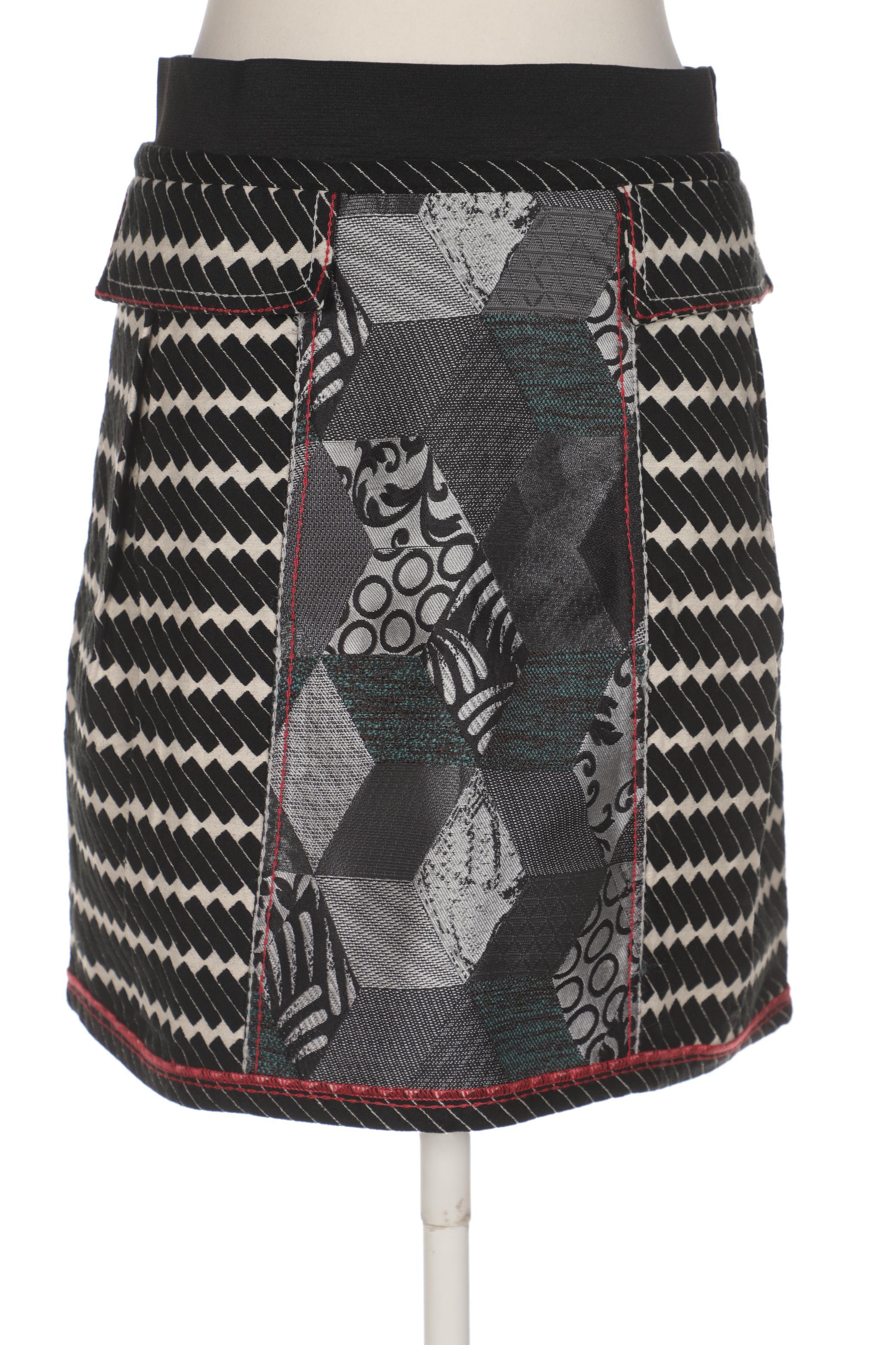 

Desigual Damen Rock, schwarz, Gr. 42