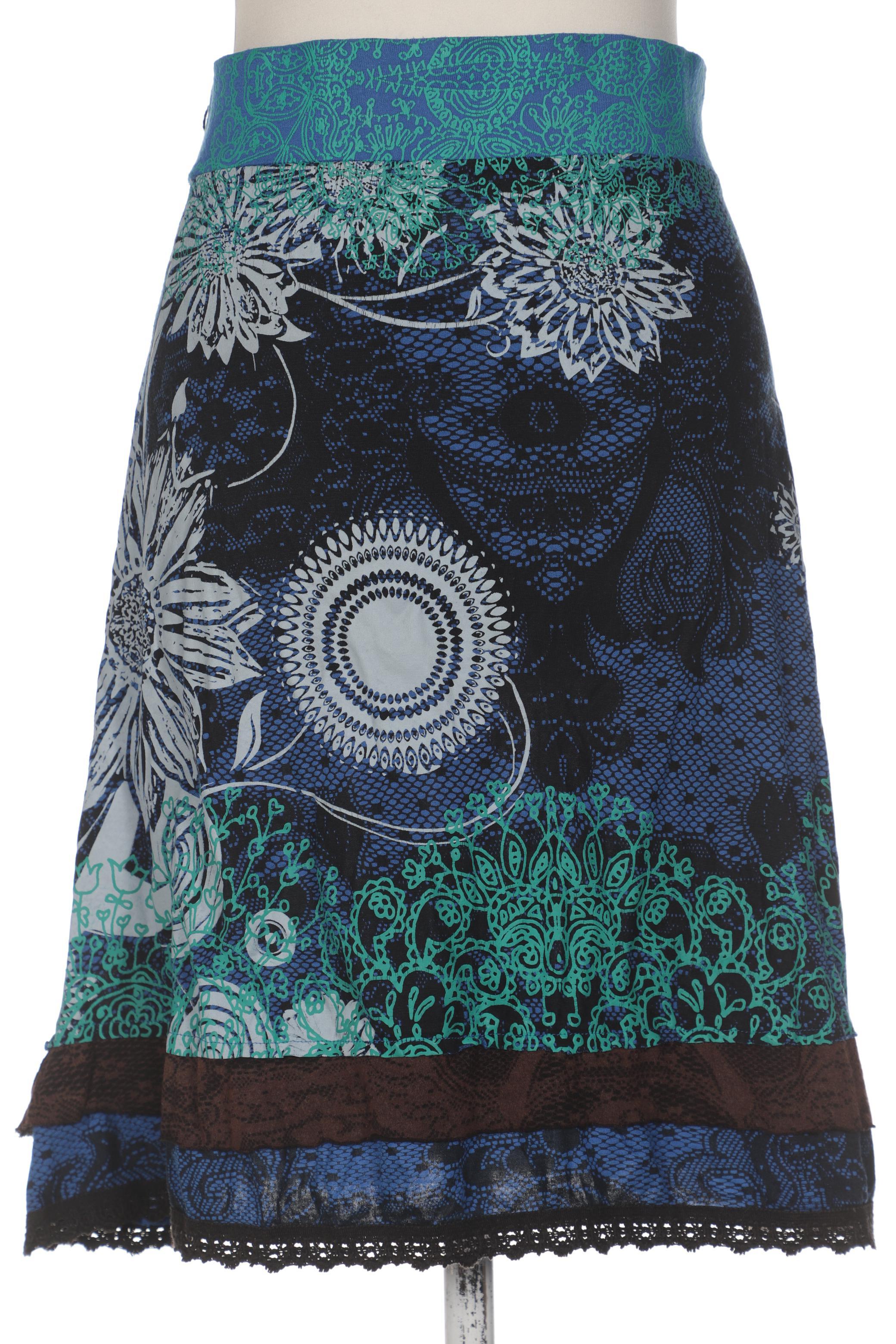 

Desigual Damen Rock, marineblau, Gr. 38