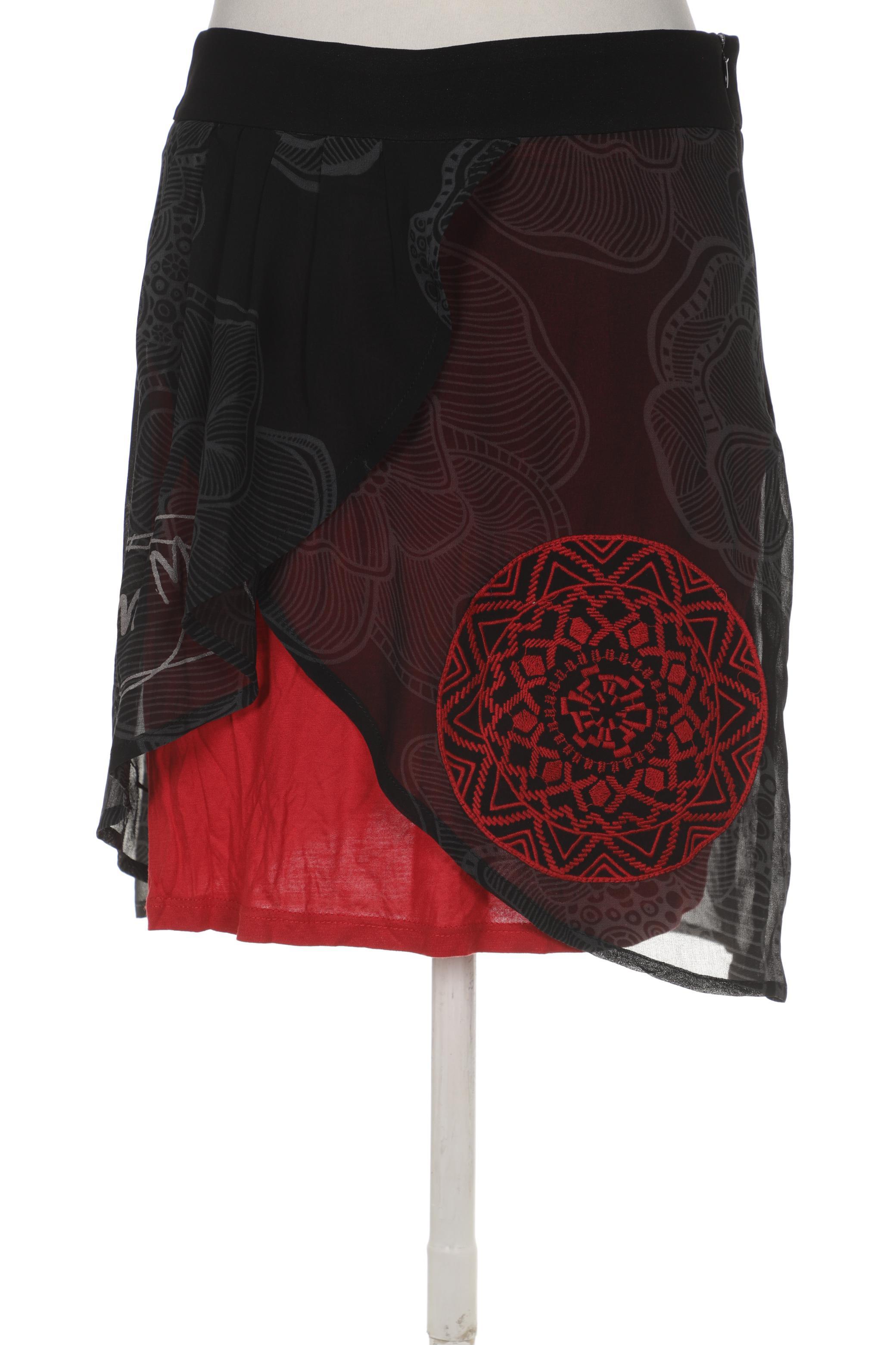 

Desigual Damen Rock, schwarz, Gr. 38