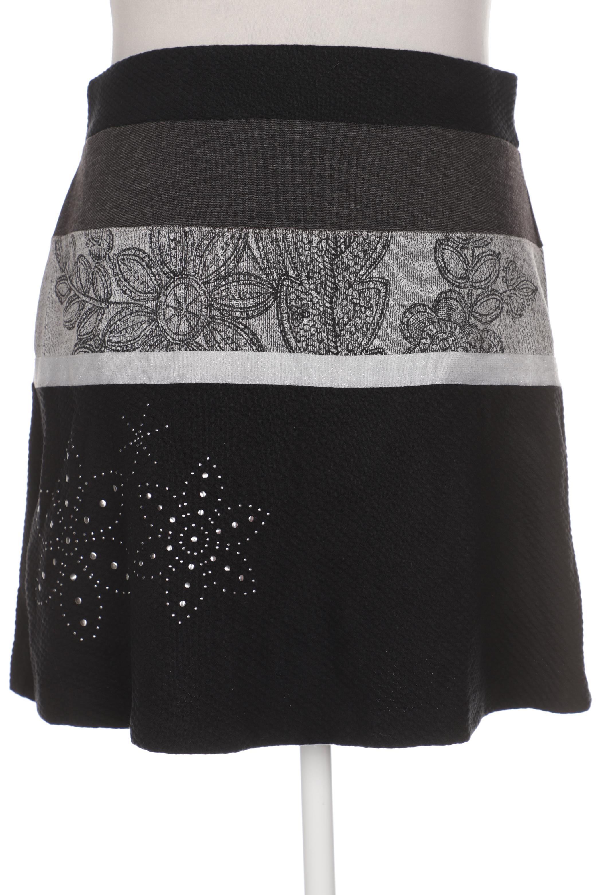 

Desigual Damen Rock, schwarz, Gr. 44