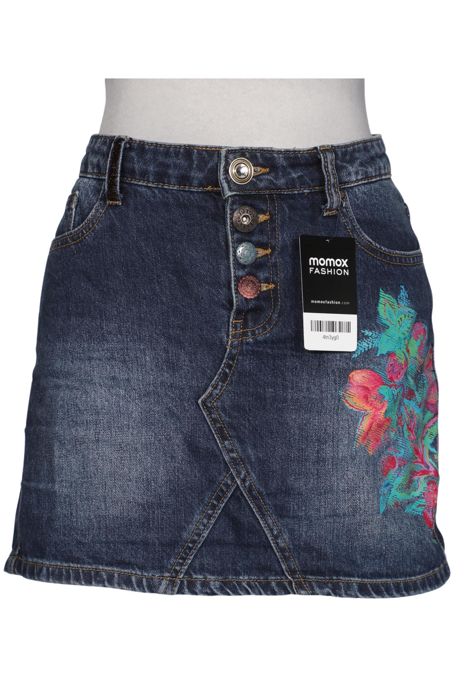 

Desigual Damen Rock, blau, Gr. 28
