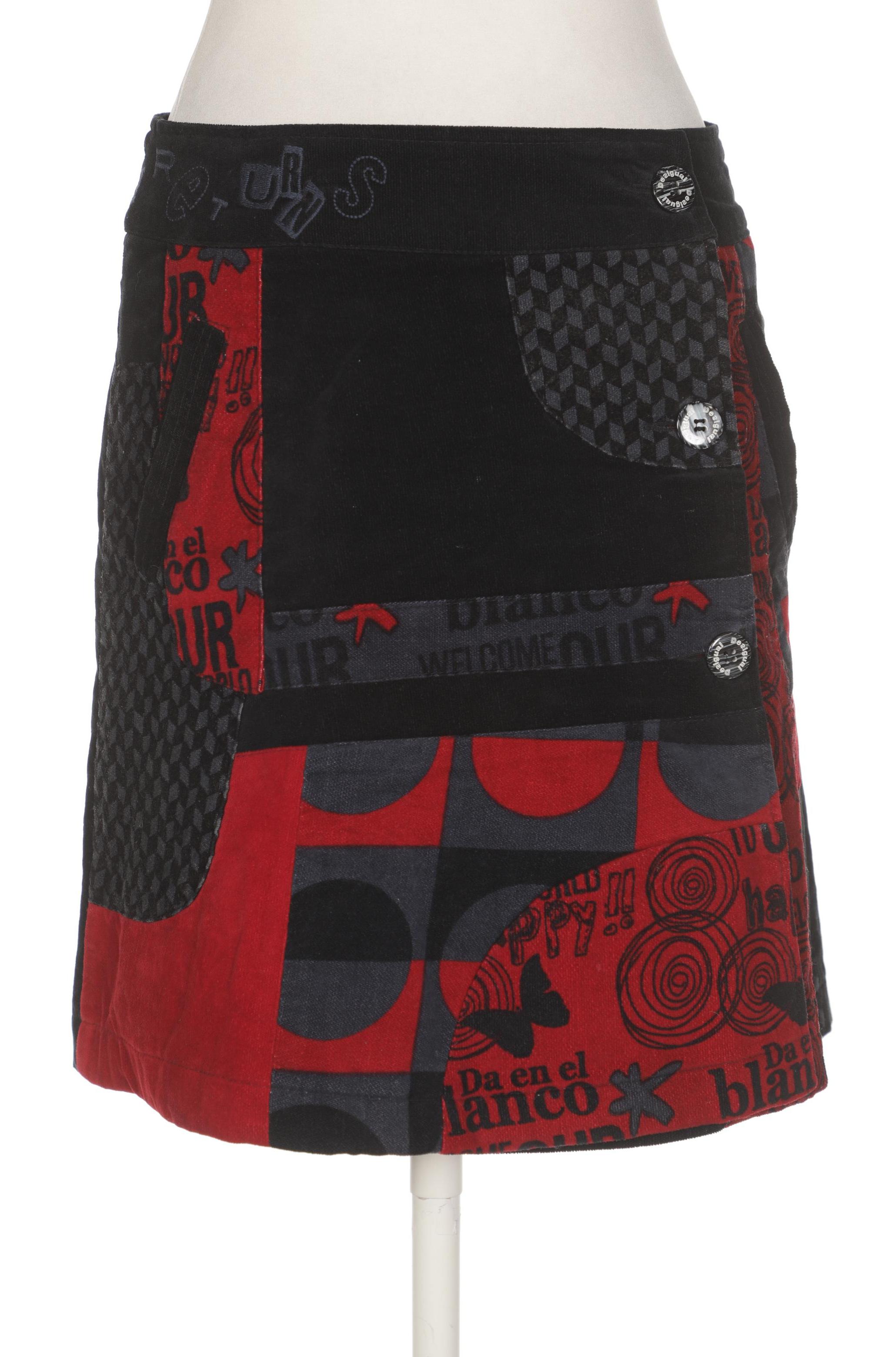 

Desigual Damen Rock, schwarz, Gr. 34