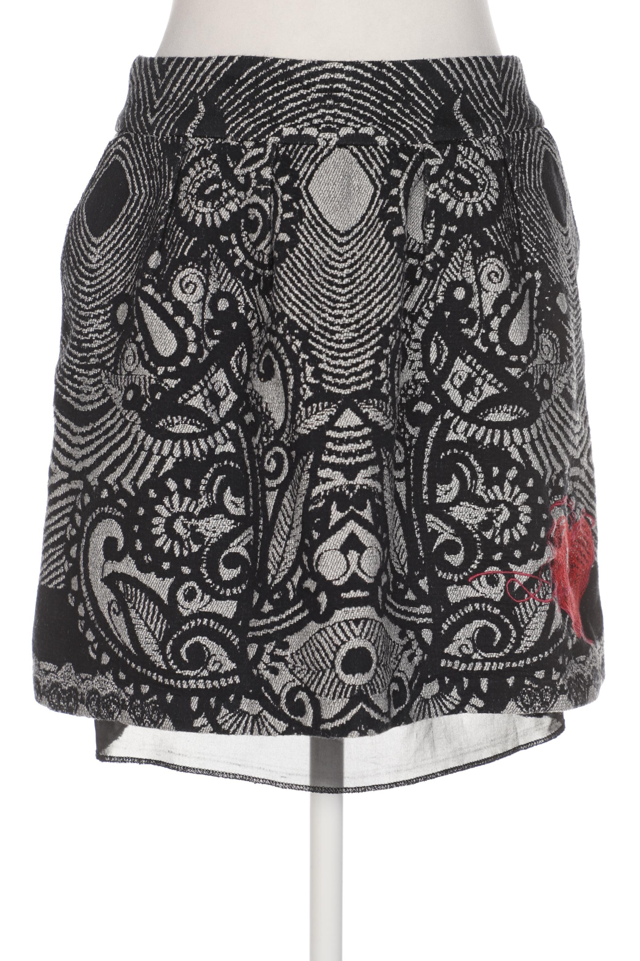 

Desigual Damen Rock, schwarz, Gr. 40
