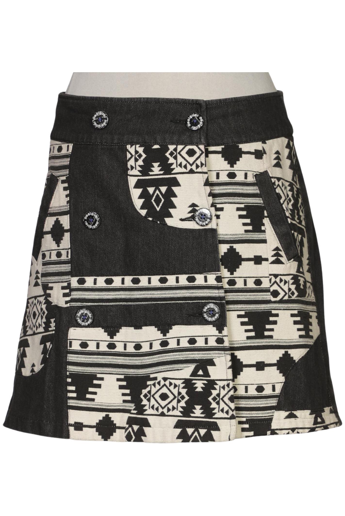 

Desigual Damen Rock, schwarz, Gr. 38