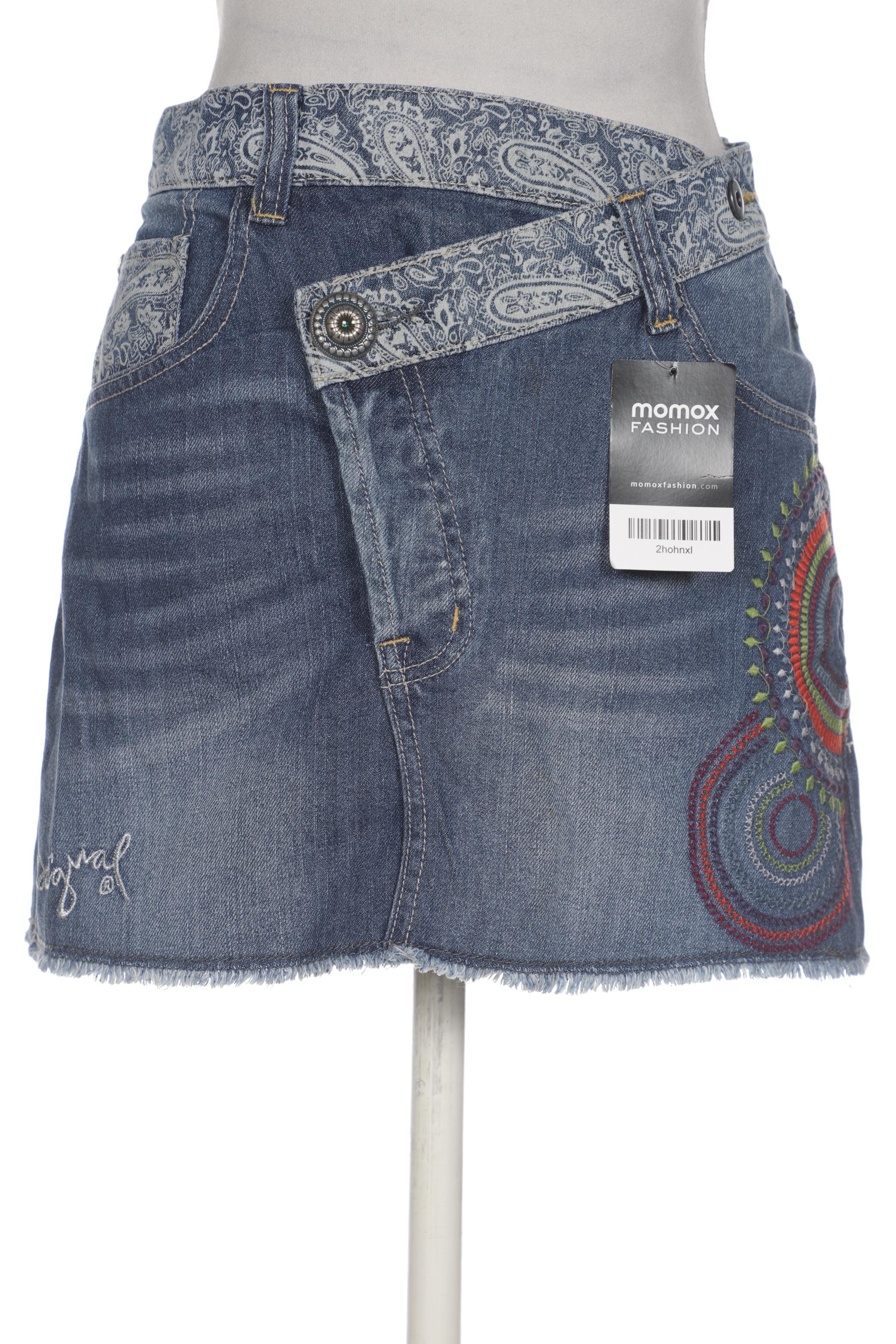 

Desigual Damen Rock, blau, Gr. 38