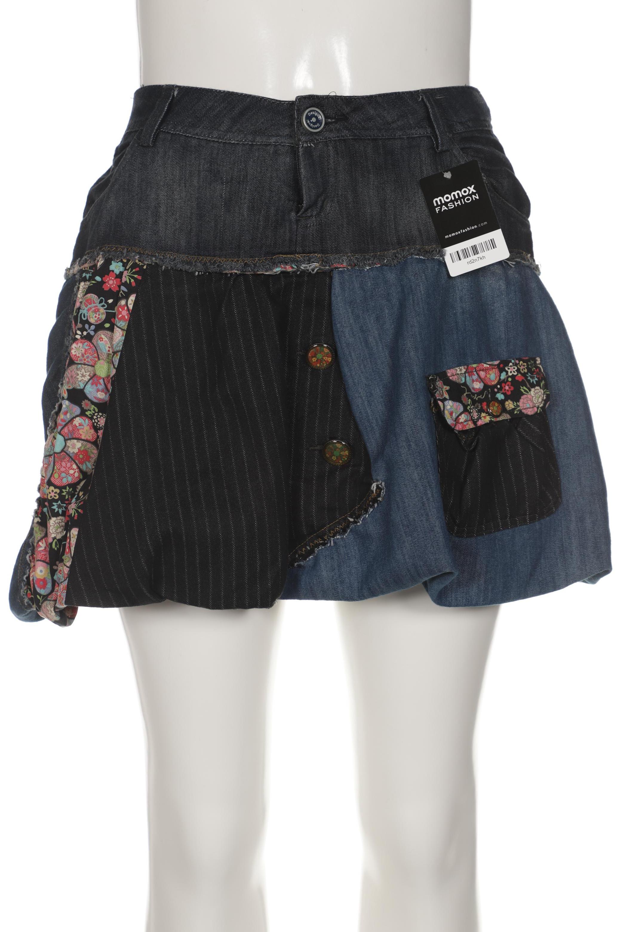 

Desigual Damen Rock, marineblau, Gr. 42