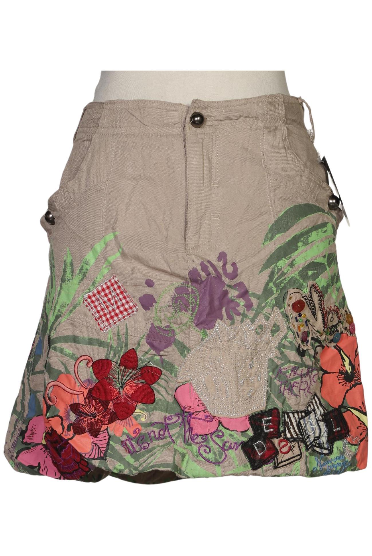 

Desigual Damen Rock, mehrfarbig, Gr. 40