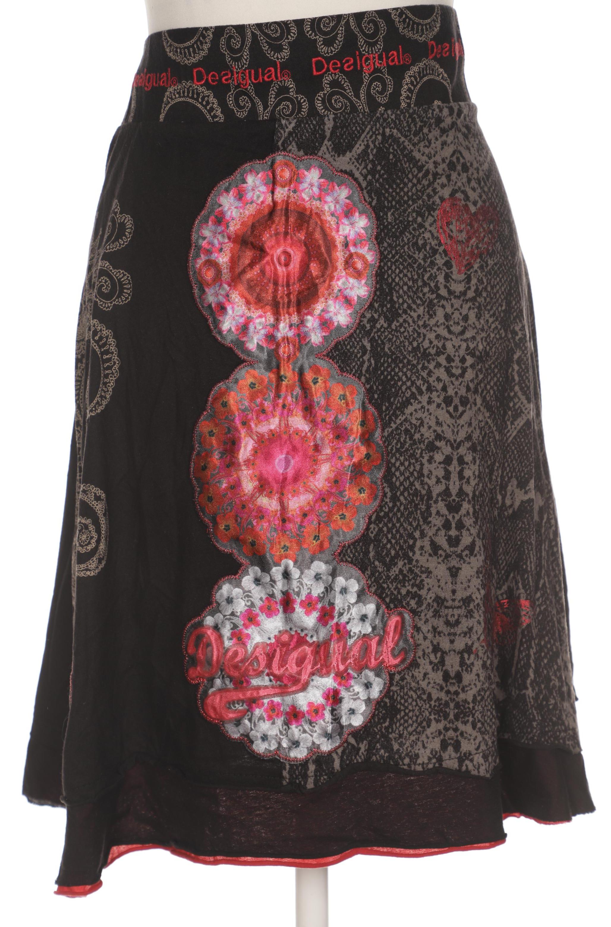 

Desigual Damen Rock, schwarz