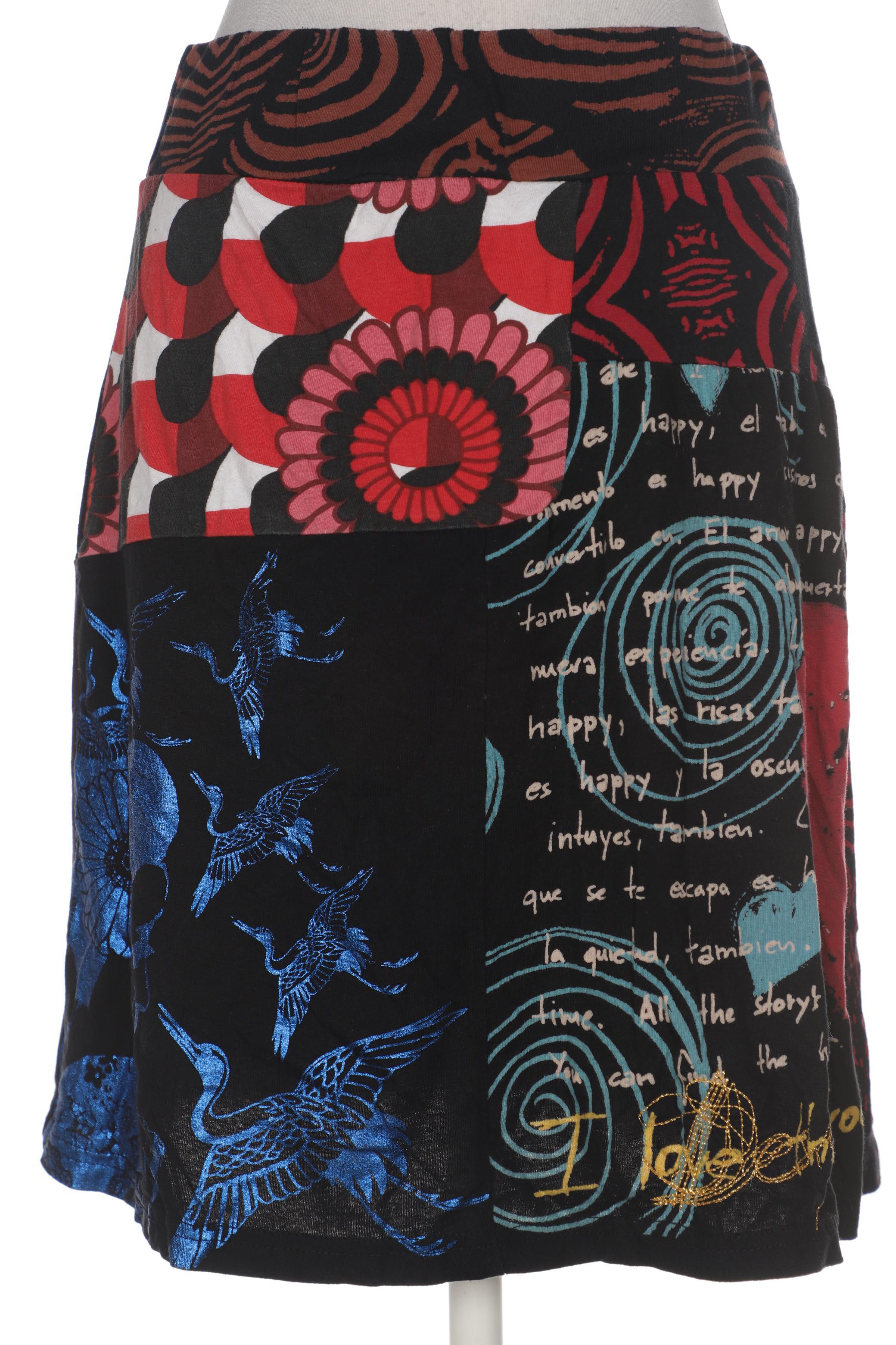 

Desigual Damen Rock, mehrfarbig, Gr. 34
