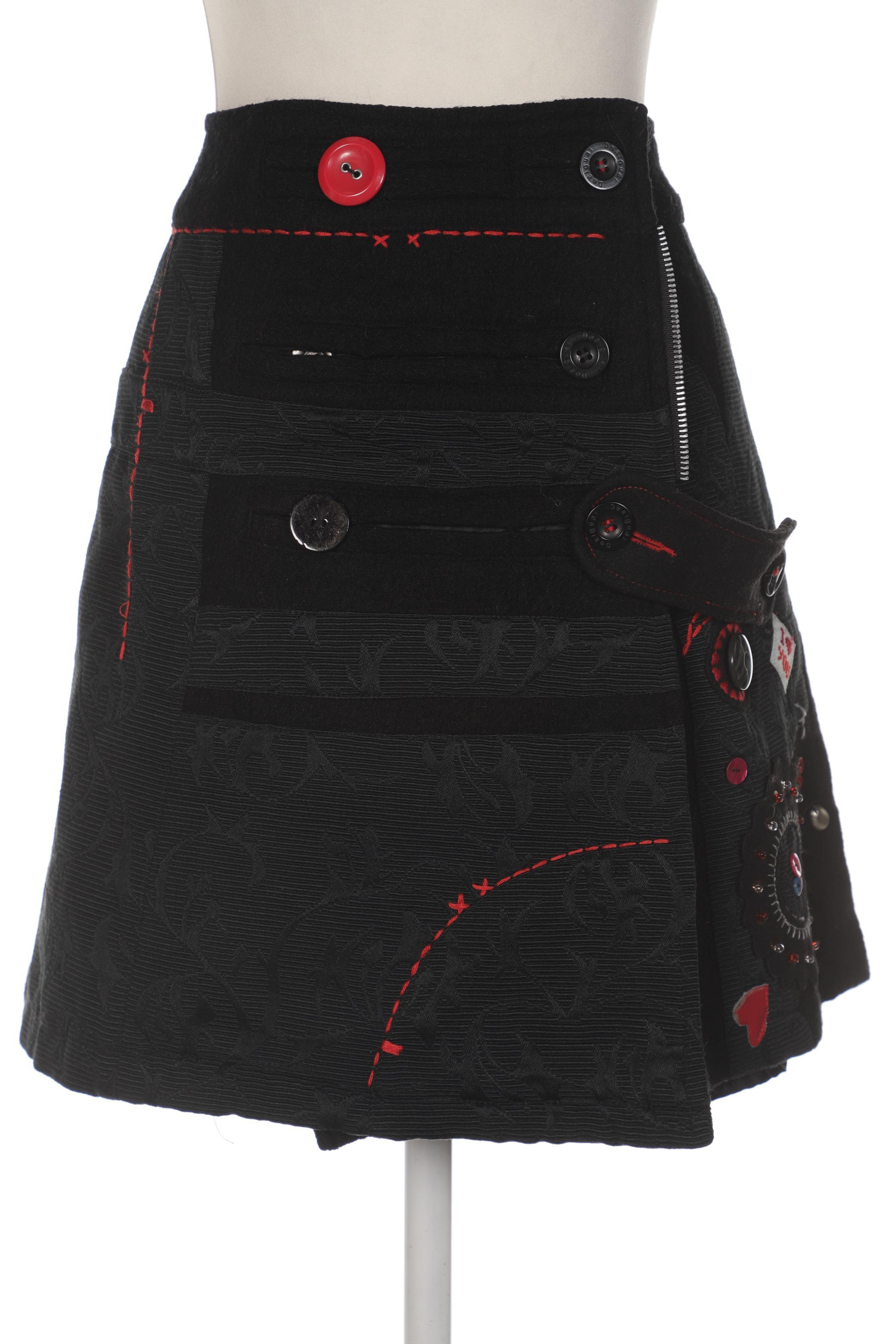 

Desigual Damen Rock, schwarz