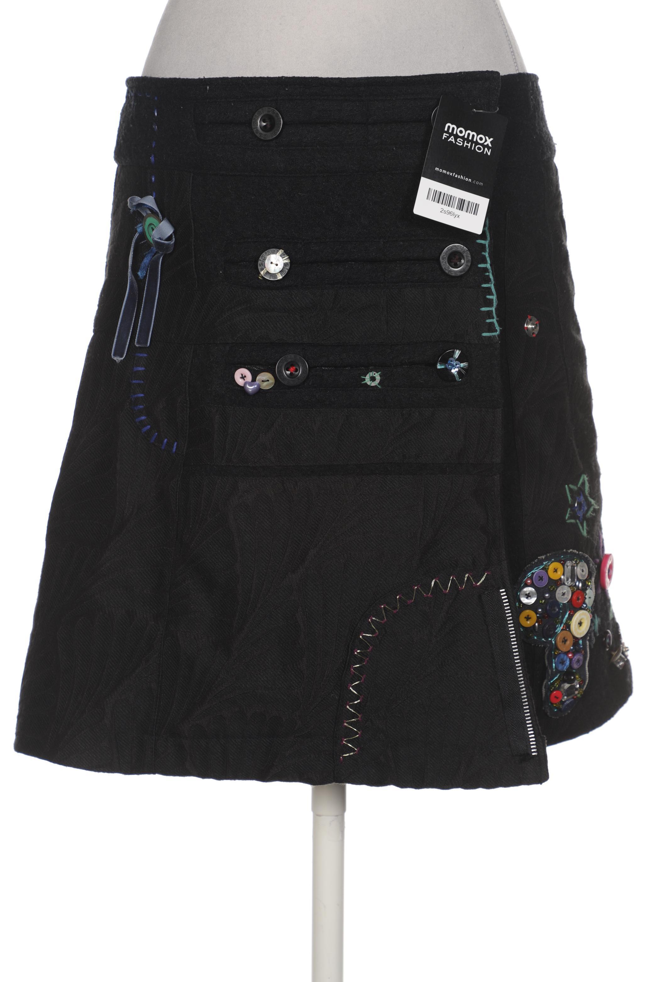 

Desigual Damen Rock, schwarz, Gr. 38