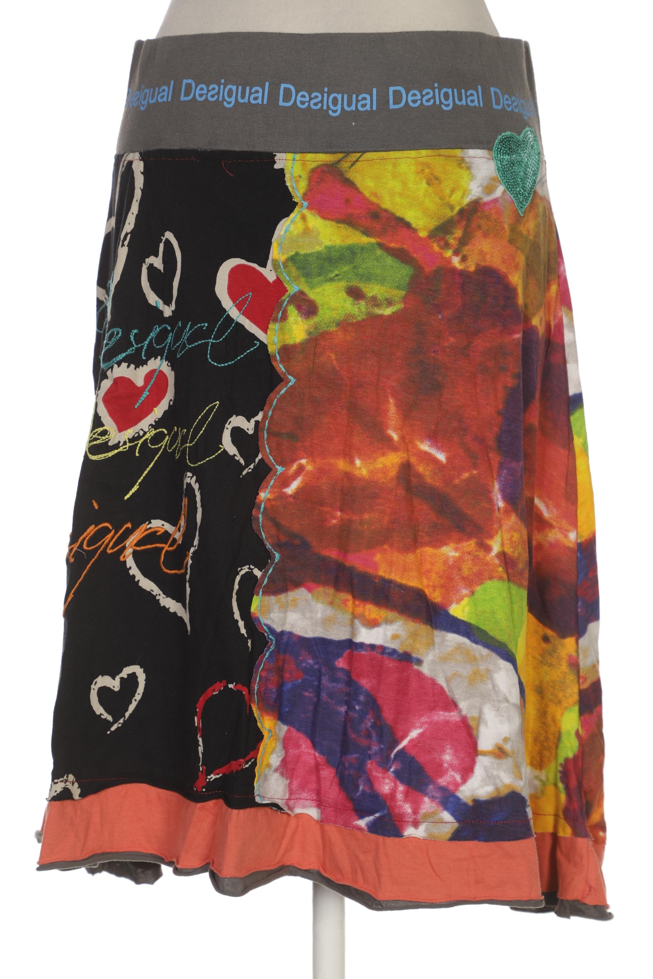 

Desigual Damen Rock, mehrfarbig, Gr. 38