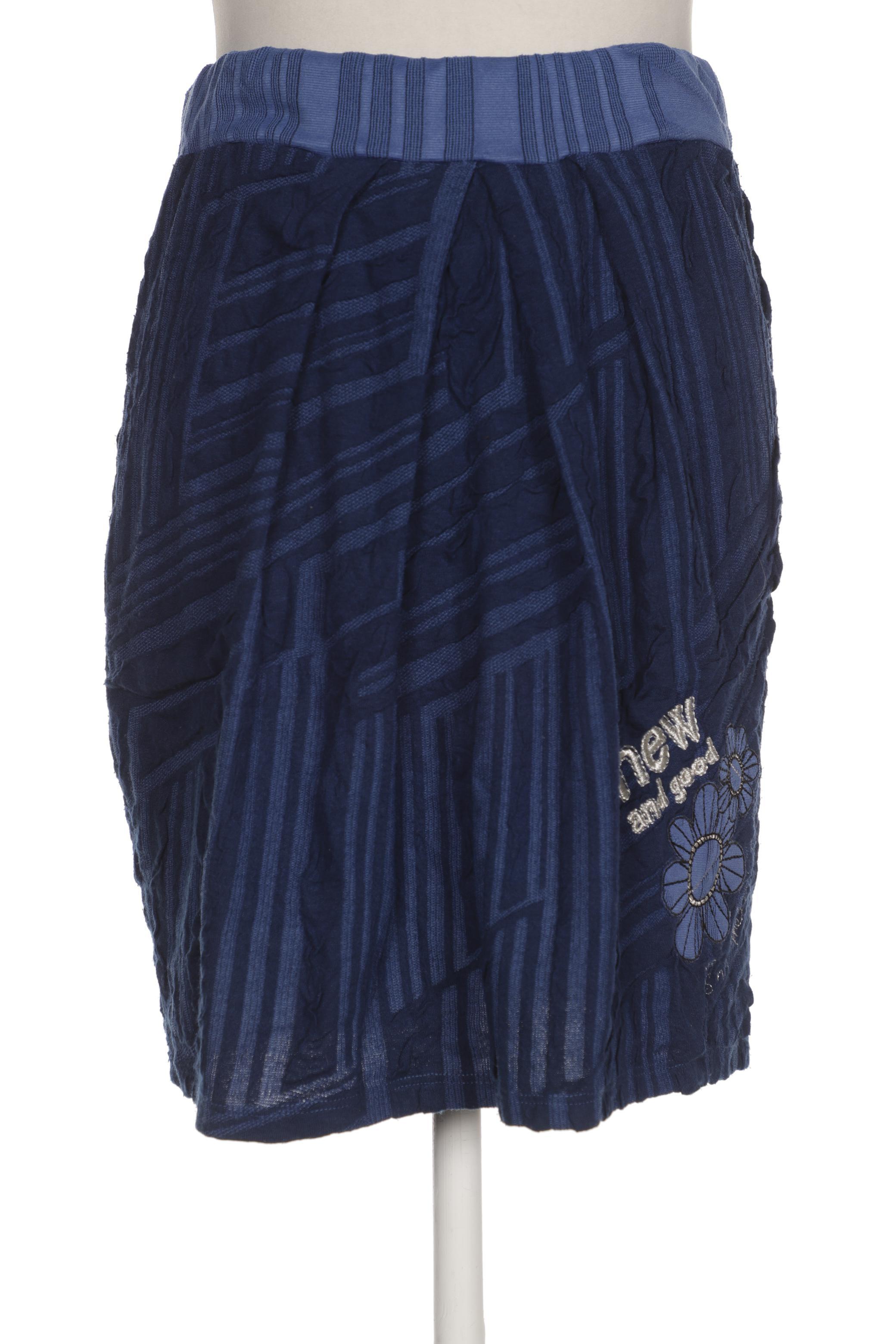 

Desigual Damen Rock, marineblau, Gr. 38