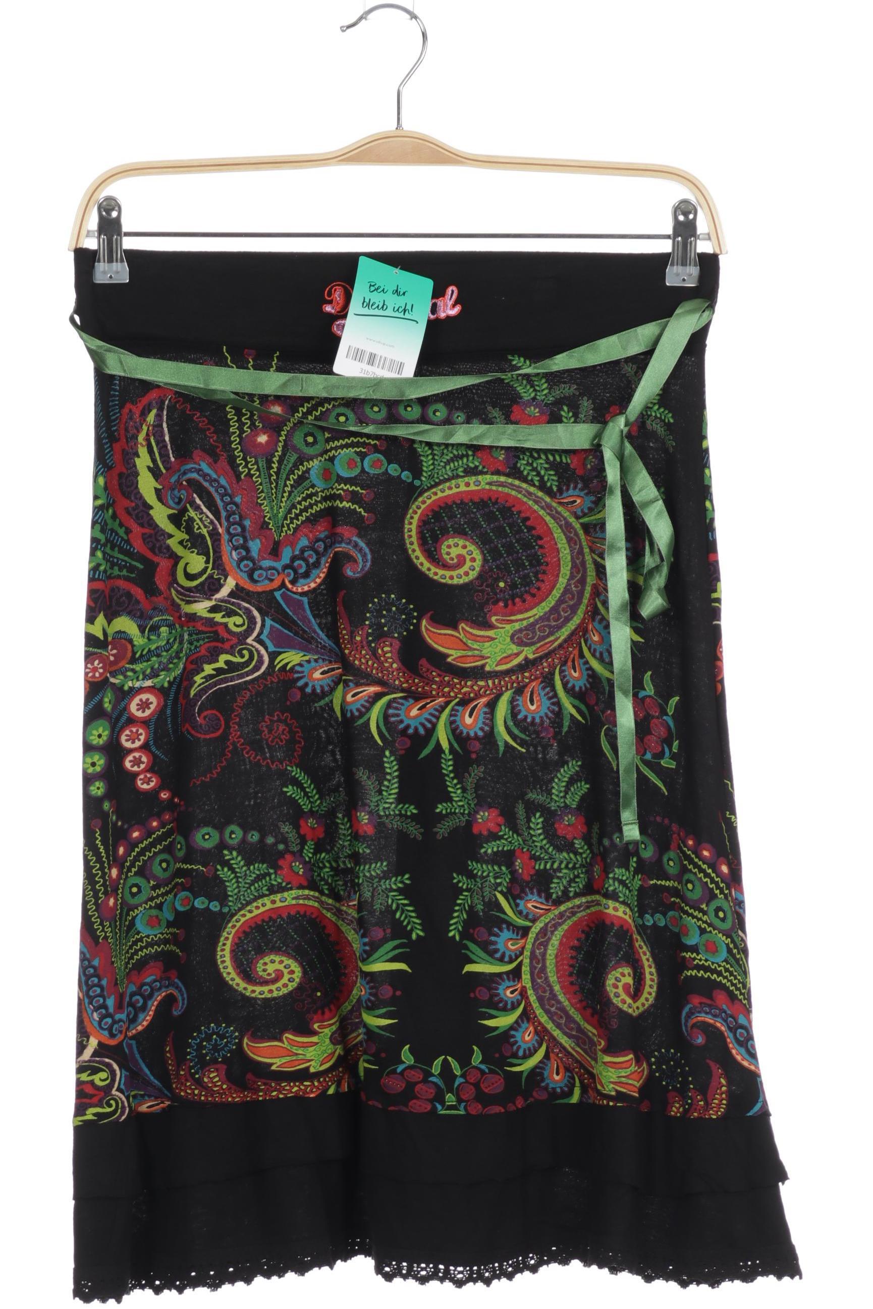 

Desigual Damen Rock, schwarz, Gr.
