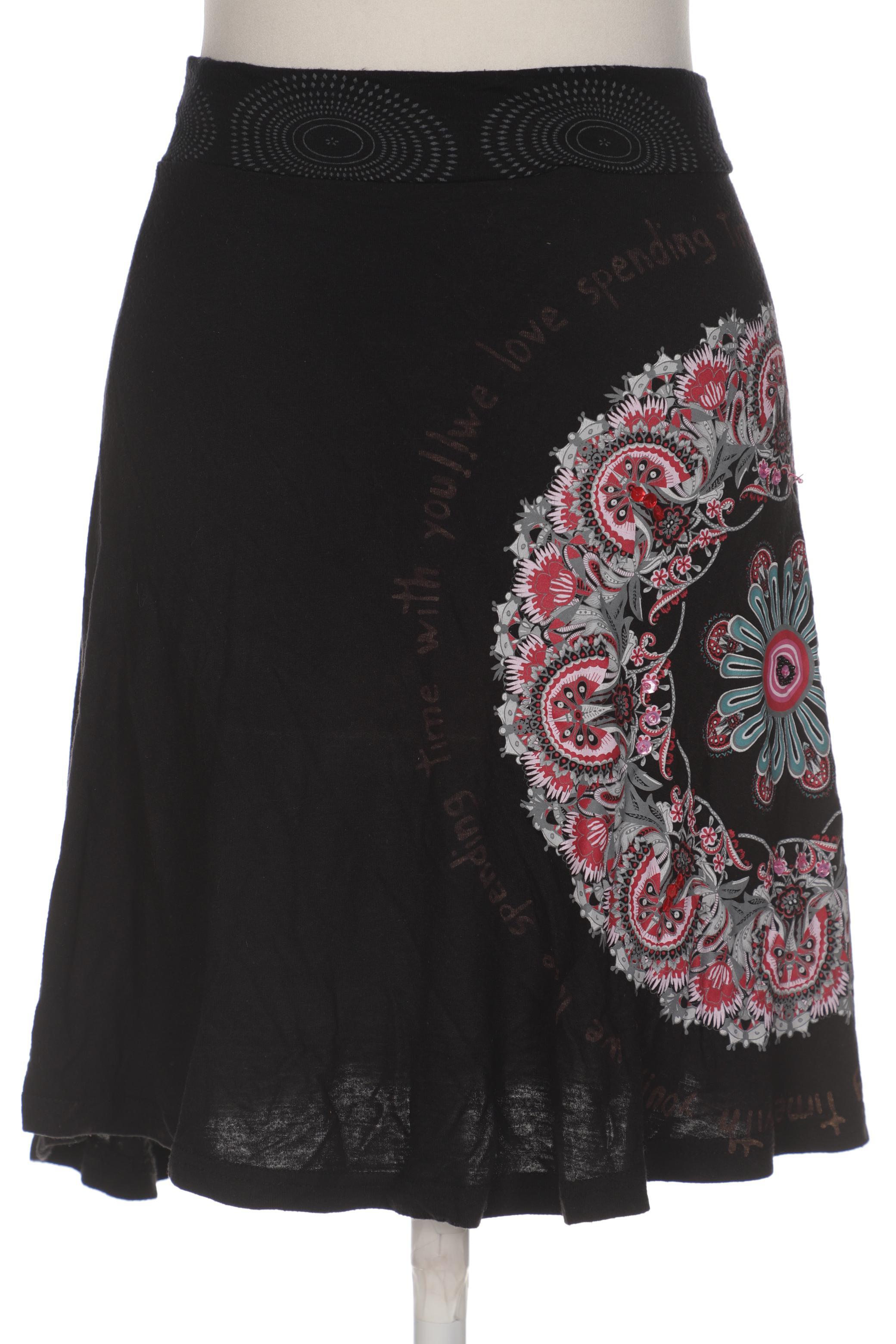 

Desigual Damen Rock, schwarz
