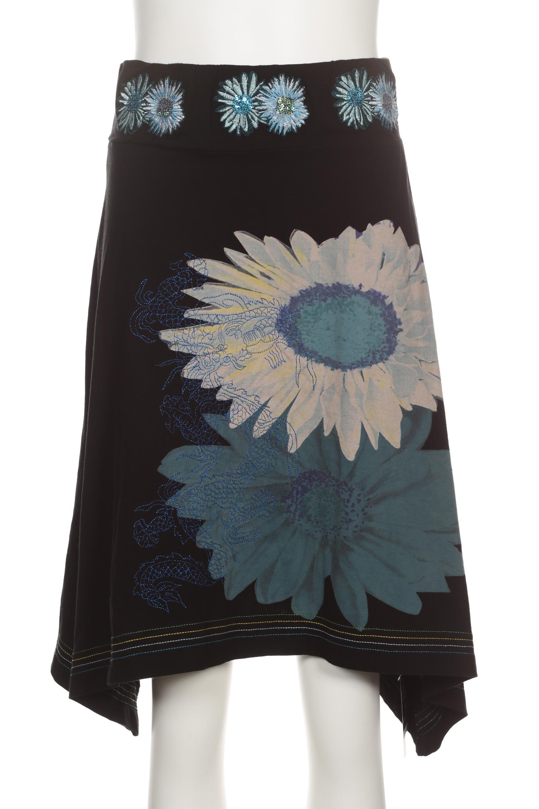 

Desigual Damen Rock, schwarz, Gr.