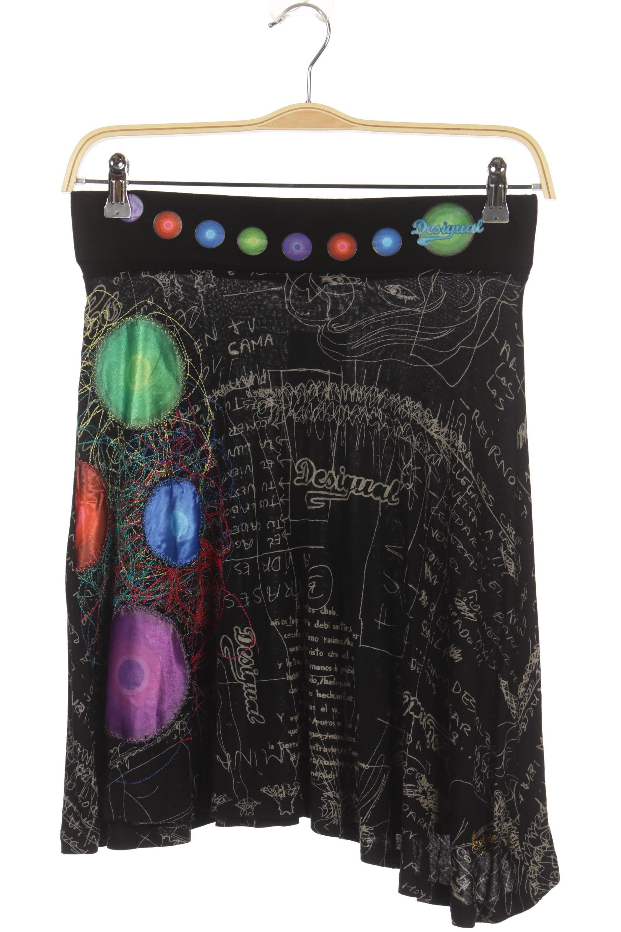 

Desigual Damen Rock, schwarz, Gr.
