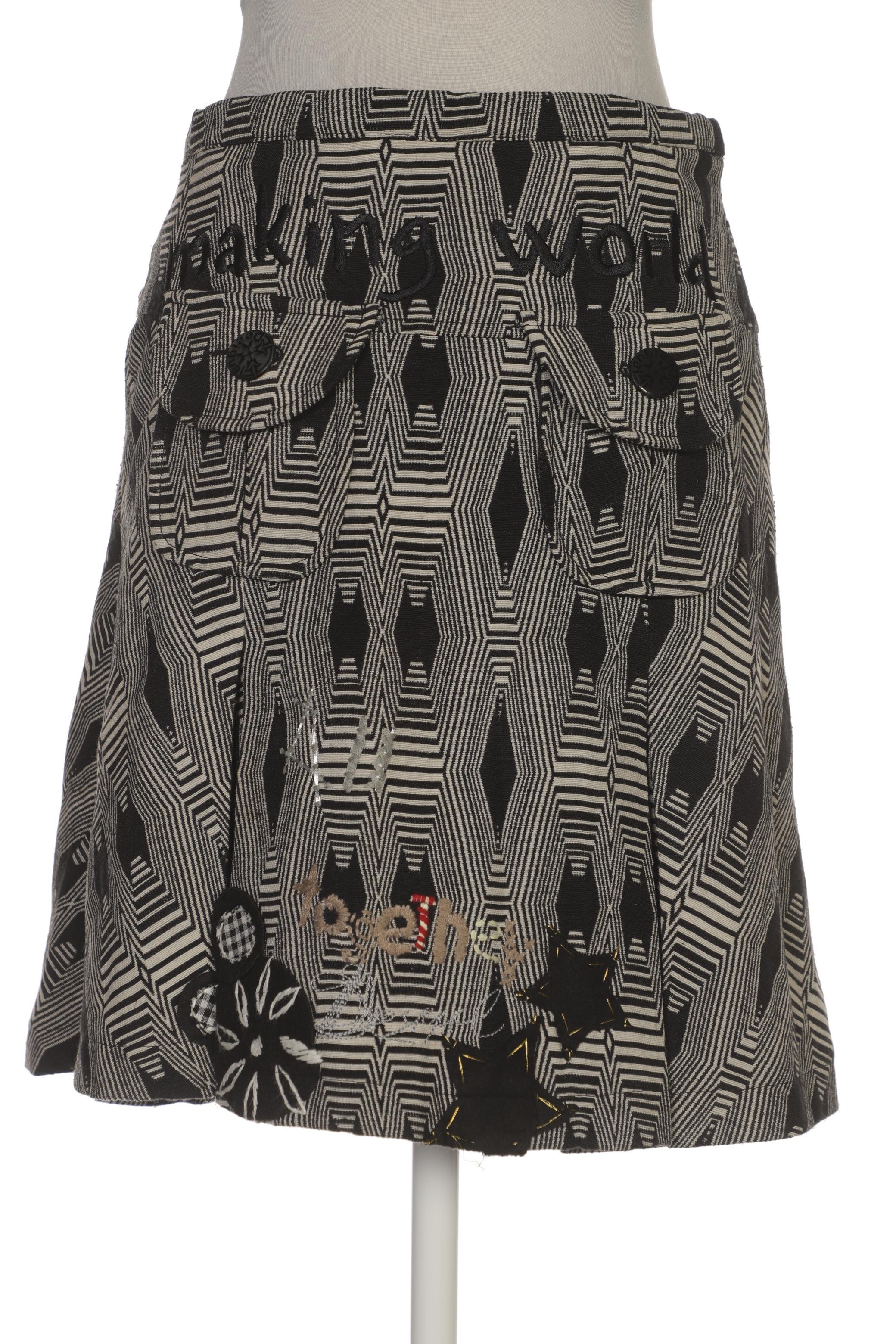 

Desigual Damen Rock, beige, Gr. 34