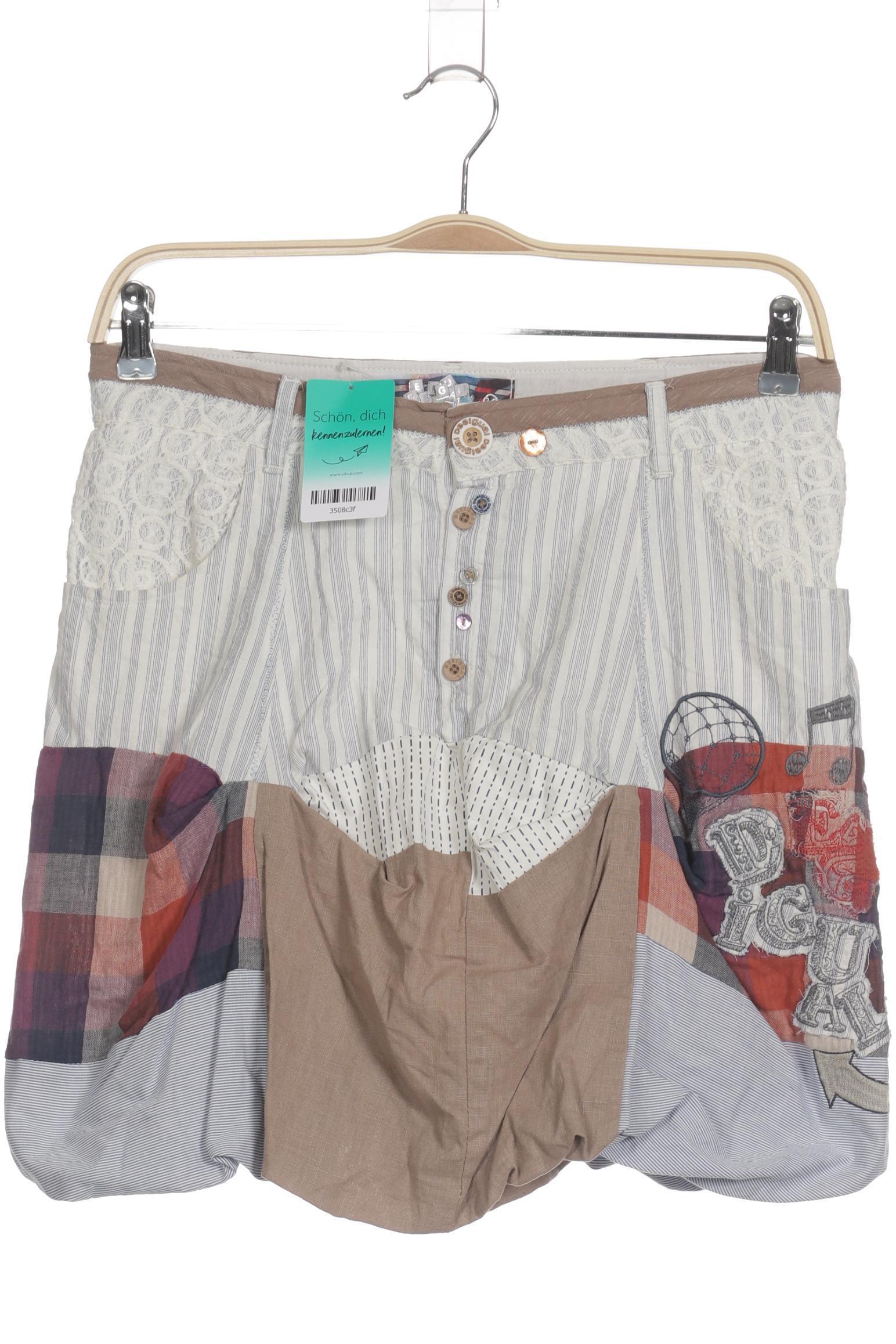 

Desigual Damen Rock, beige, Gr.