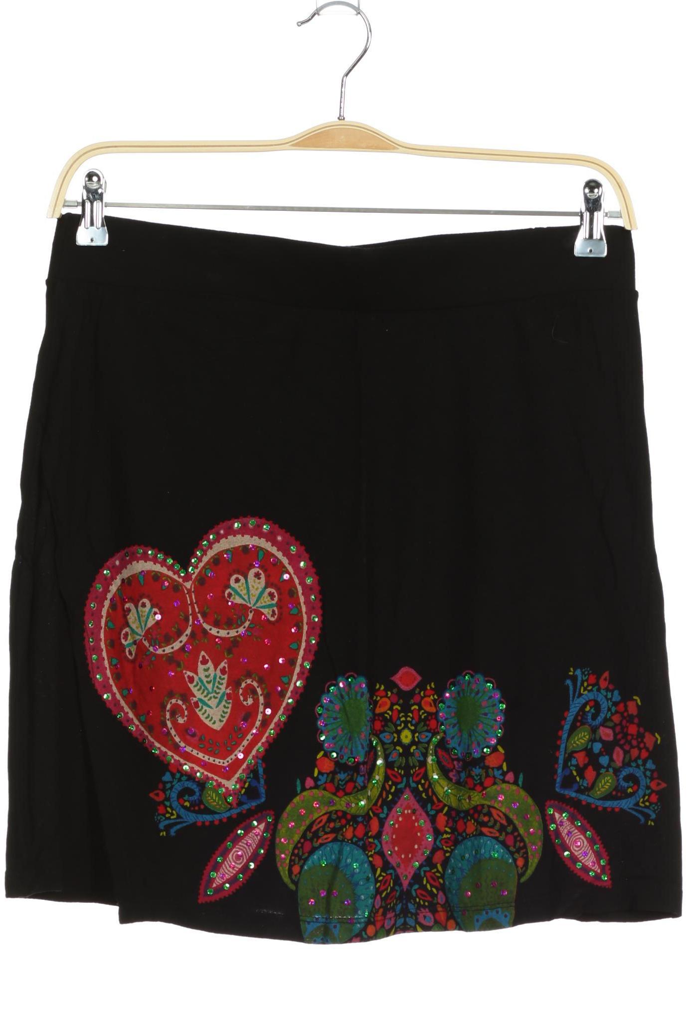 

Desigual Damen Rock, schwarz, Gr.