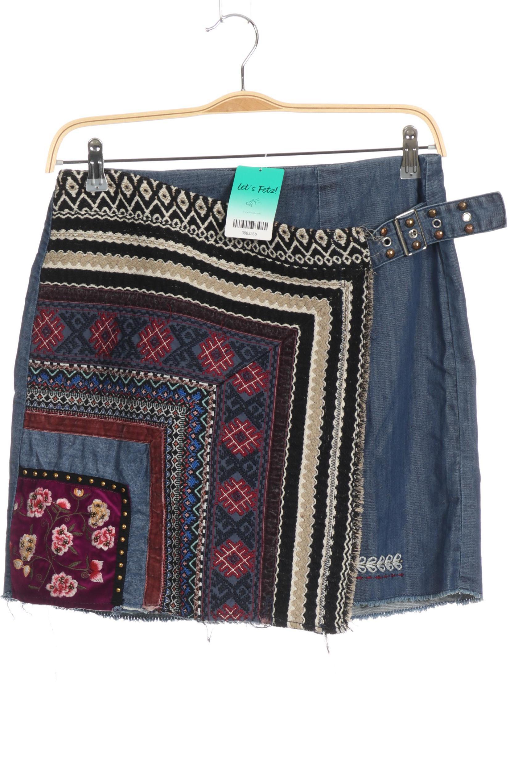 

Desigual Damen Rock, blau, Gr. 32