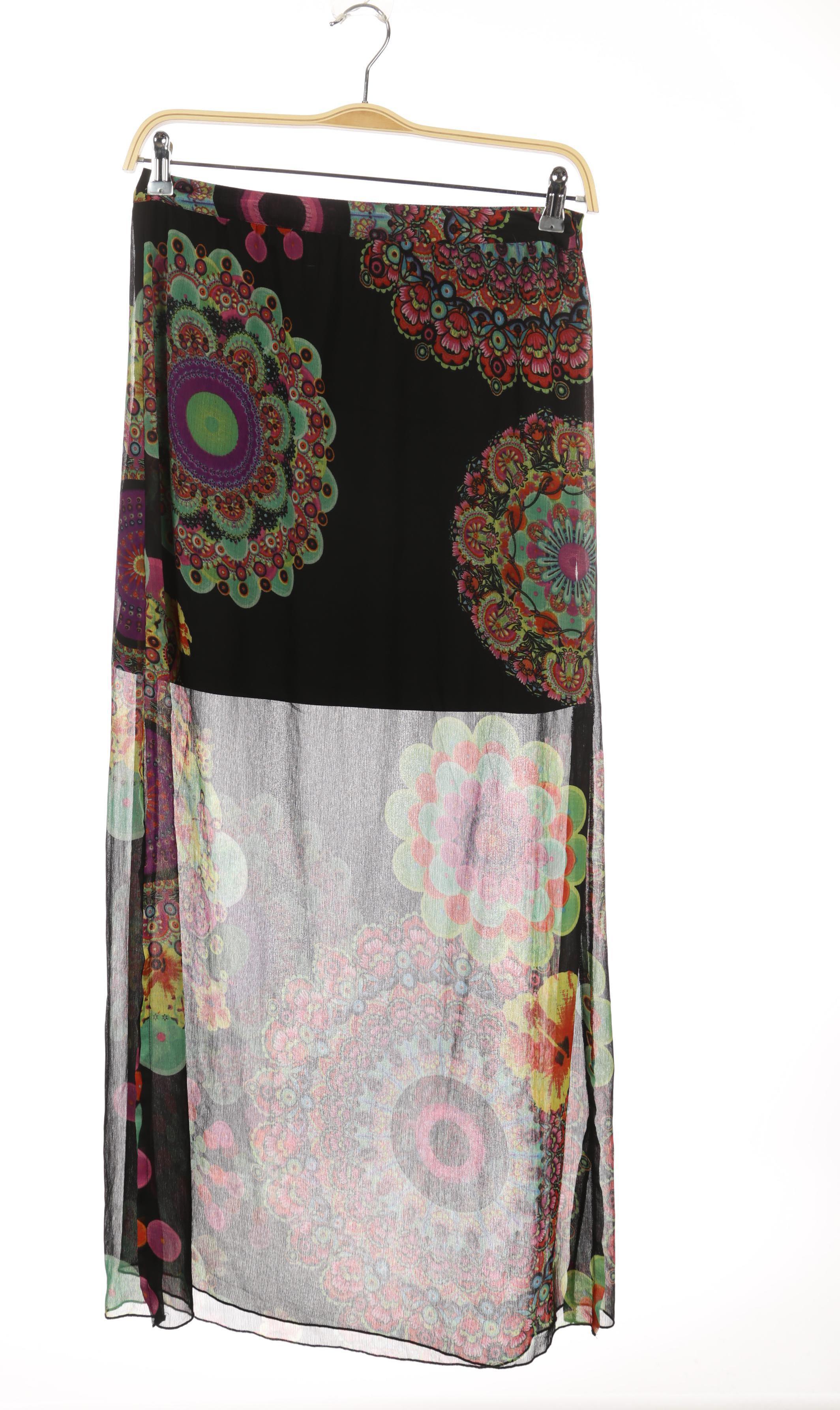 

Desigual Damen Rock, schwarz, Gr. 38