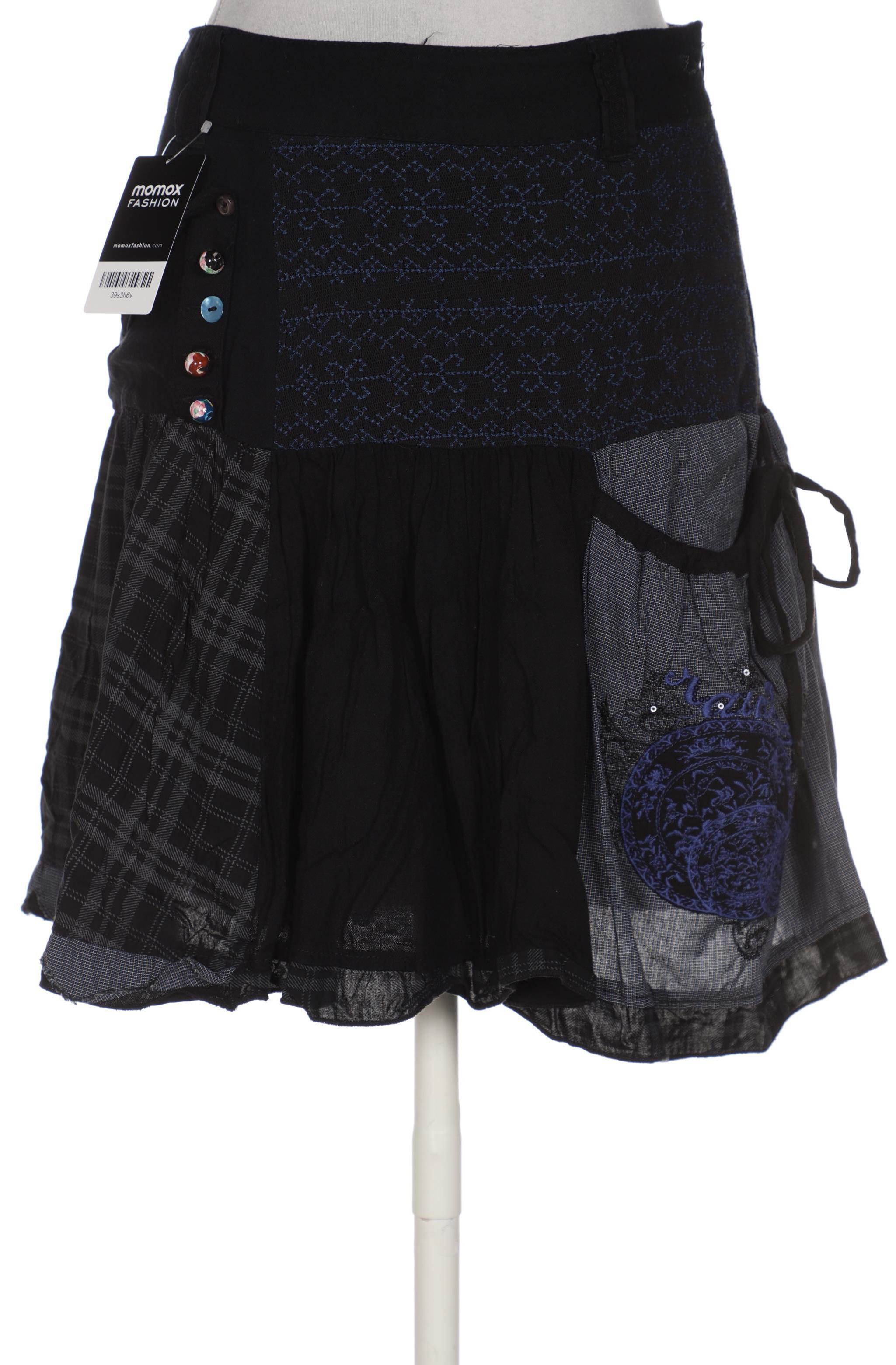 

Desigual Damen Rock, schwarz, Gr. 30