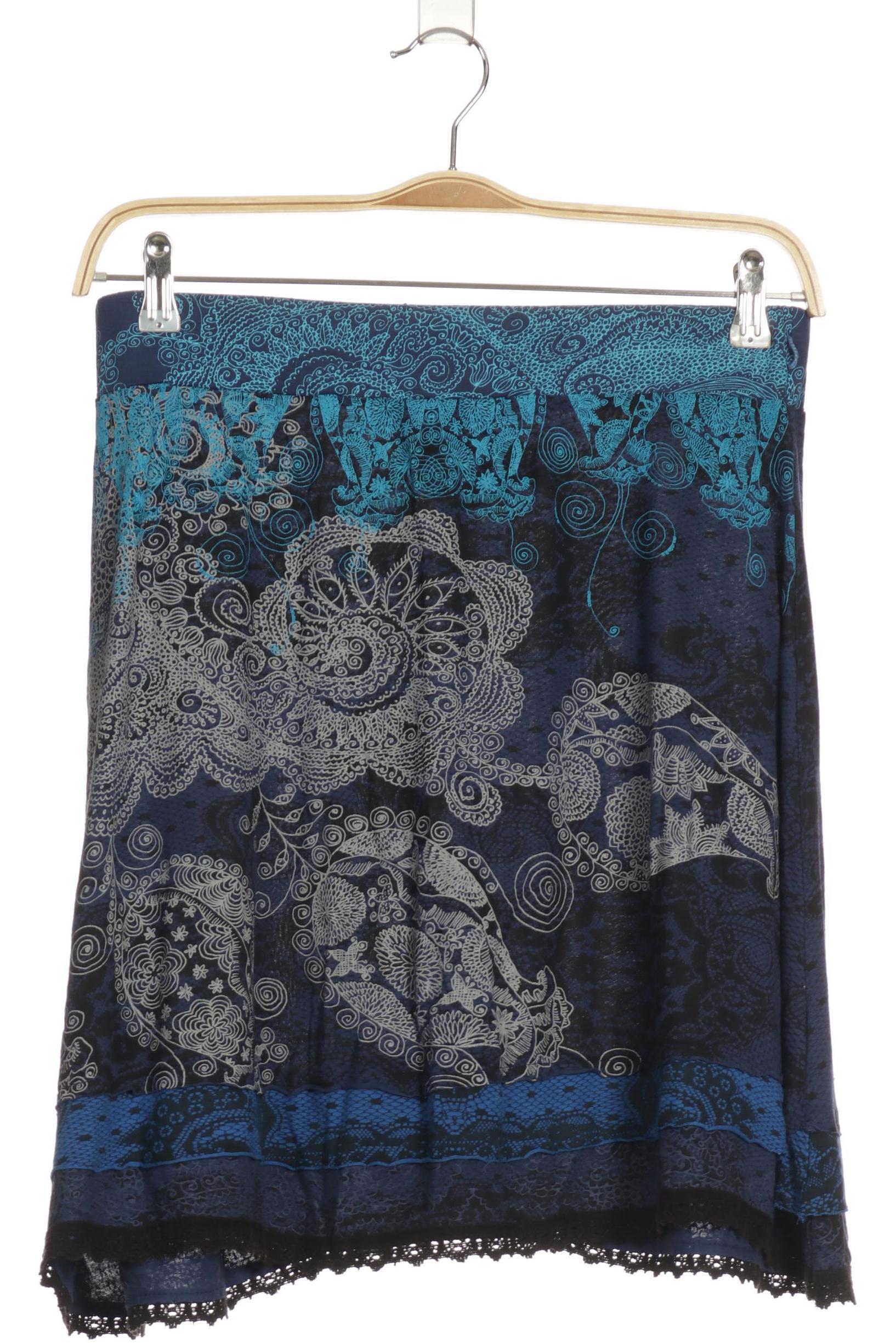 

Desigual Damen Rock, blau, Gr.