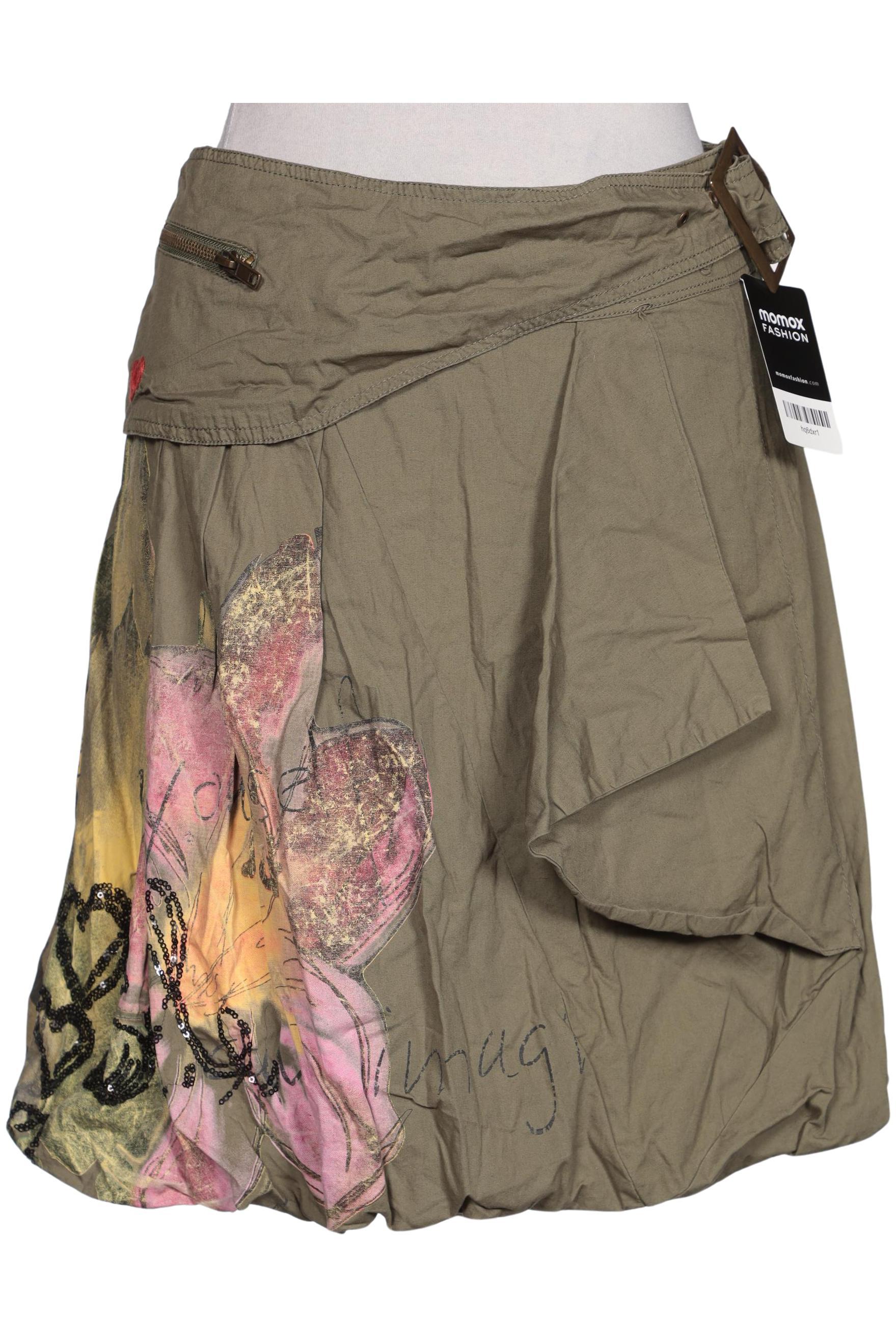 

Desigual Damen Rock, grün, Gr. 40