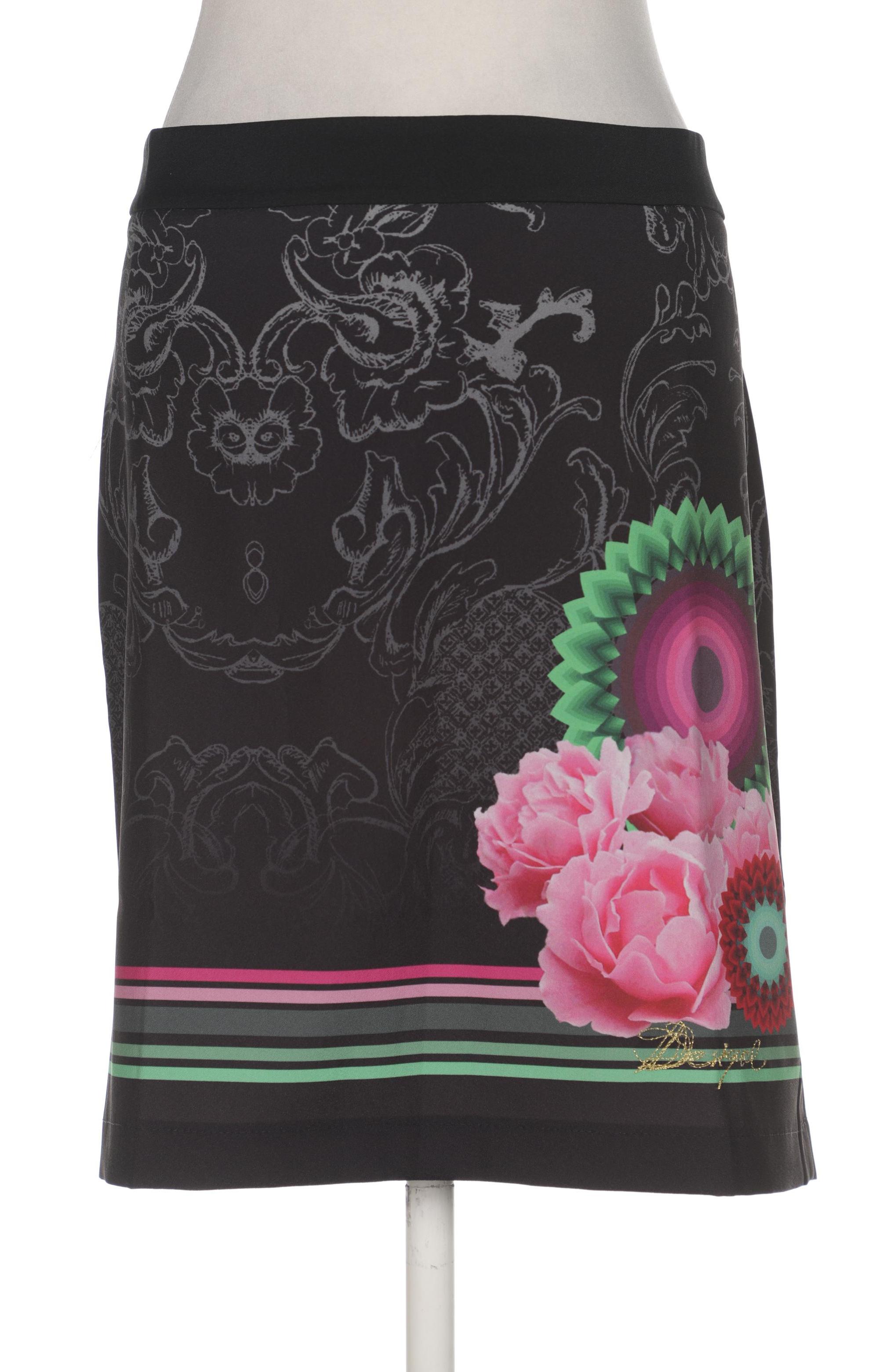

Desigual Damen Rock, schwarz, Gr. 40