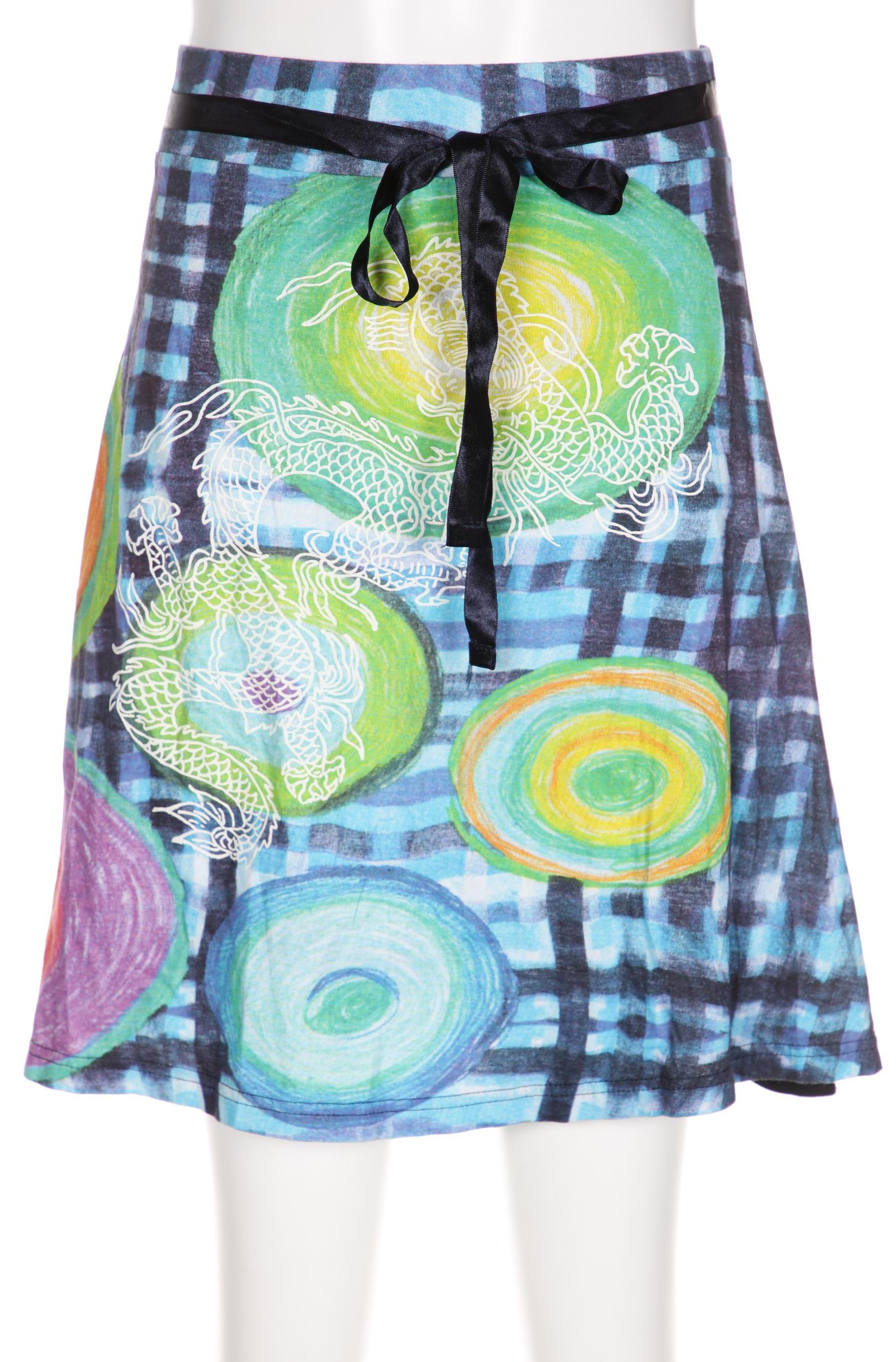 

Desigual Damen Rock, blau, Gr. 38