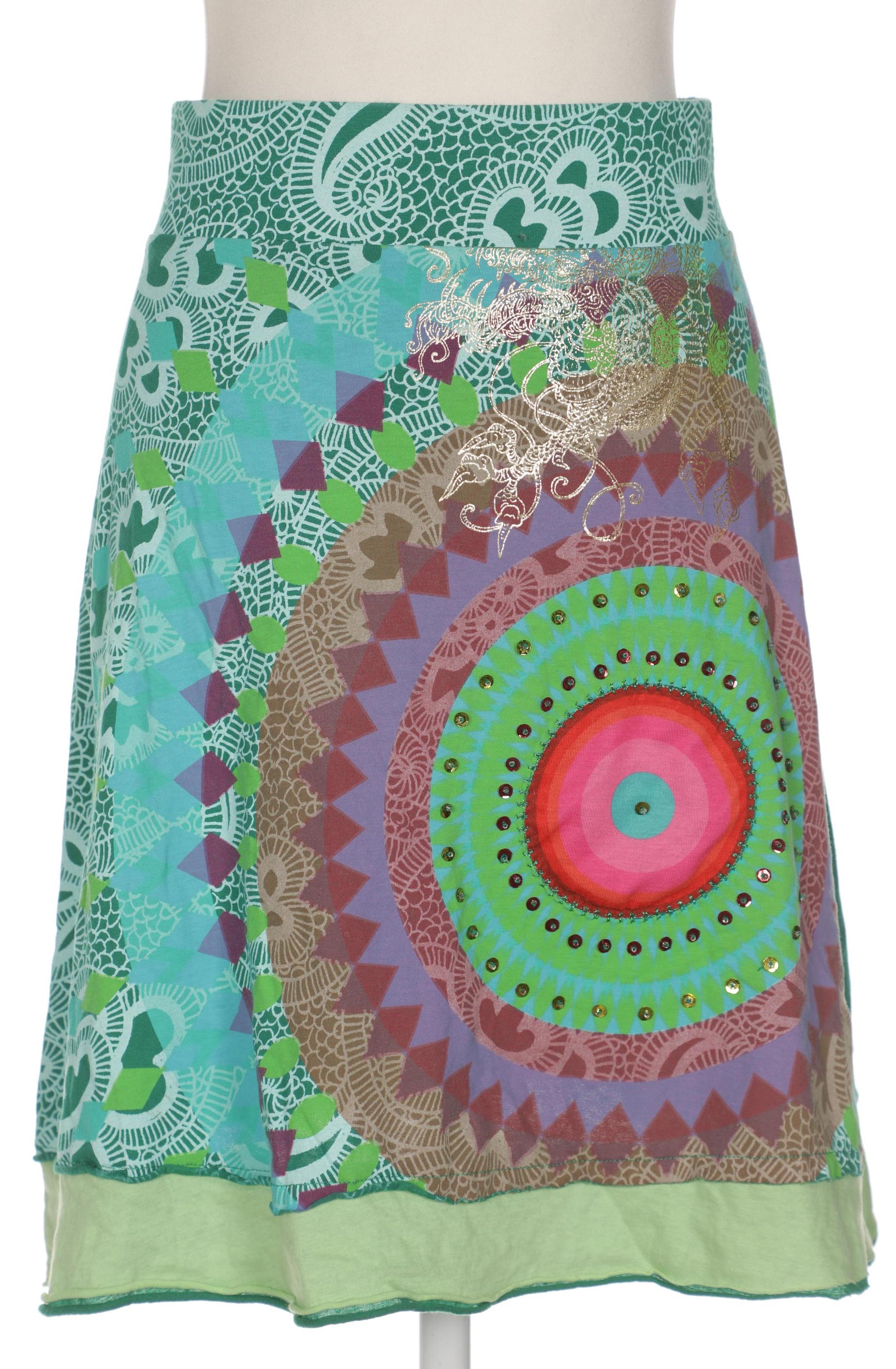 

Desigual Damen Rock, grün