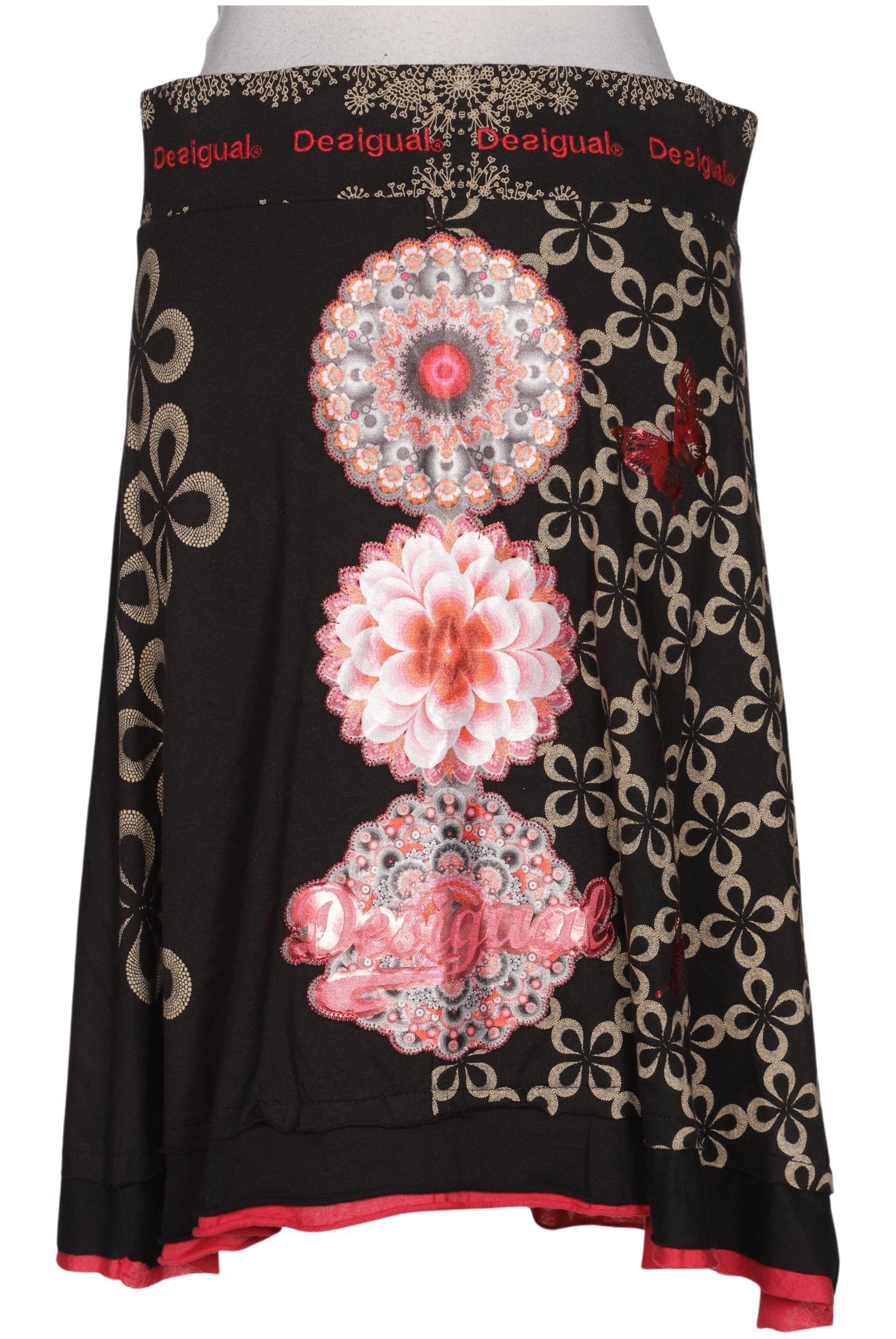 

Desigual Damen Rock, schwarz, Gr. 36