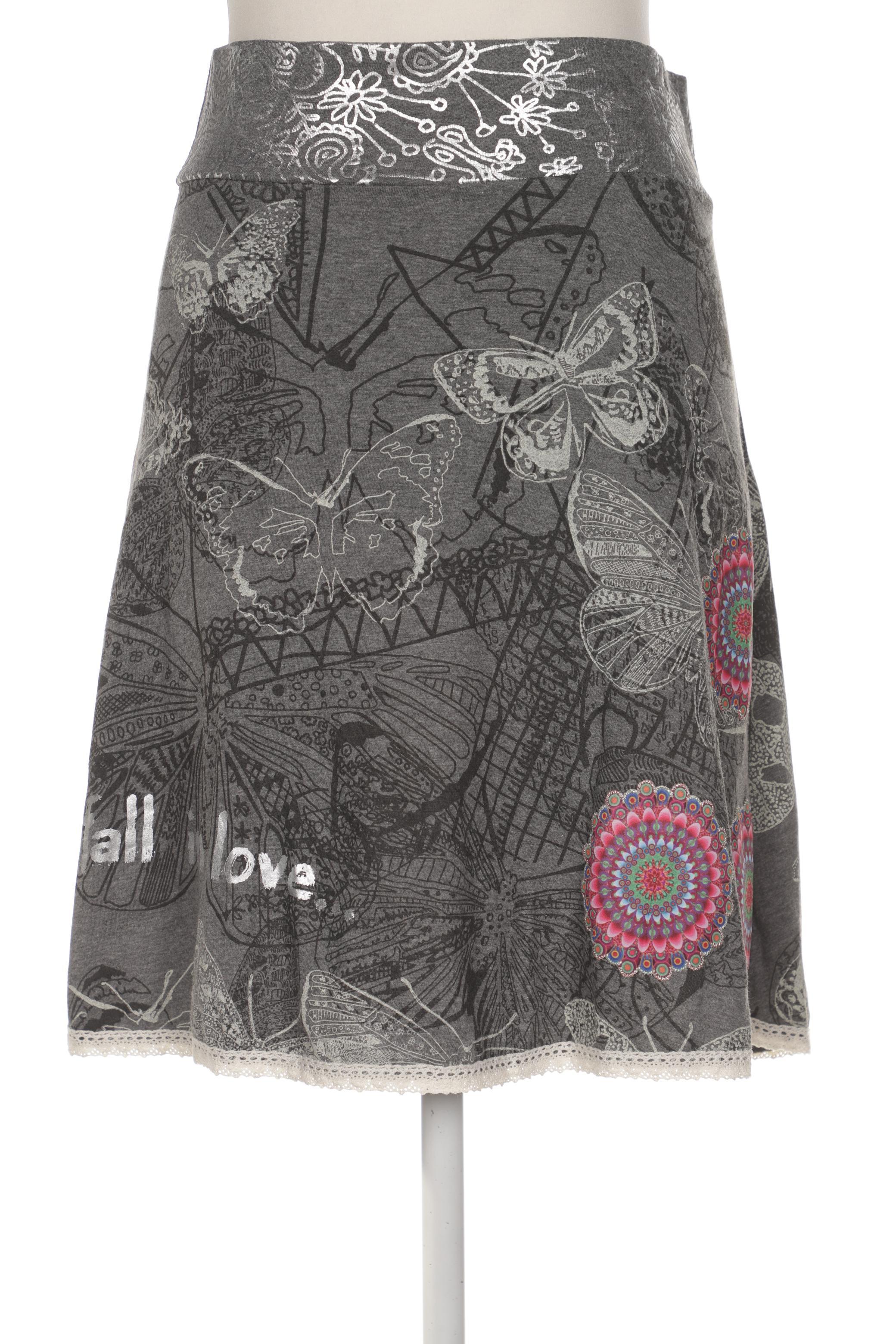 

Desigual Damen Rock, grau