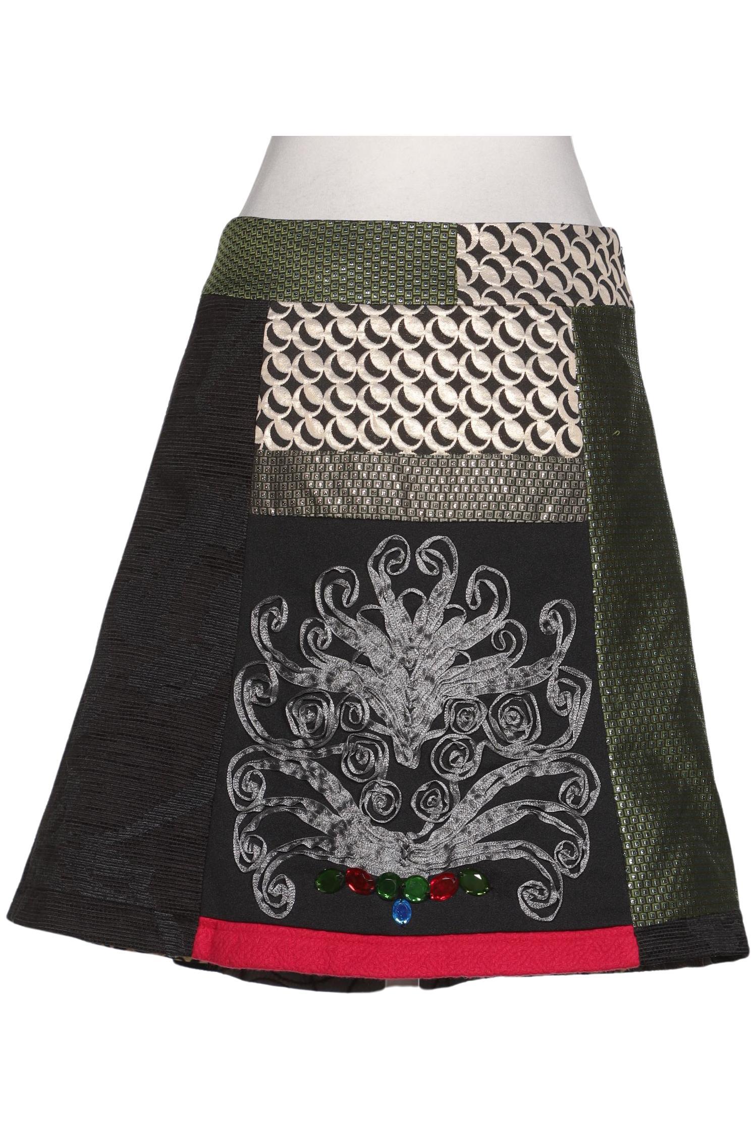 

Desigual Damen Rock, mehrfarbig, Gr. 36