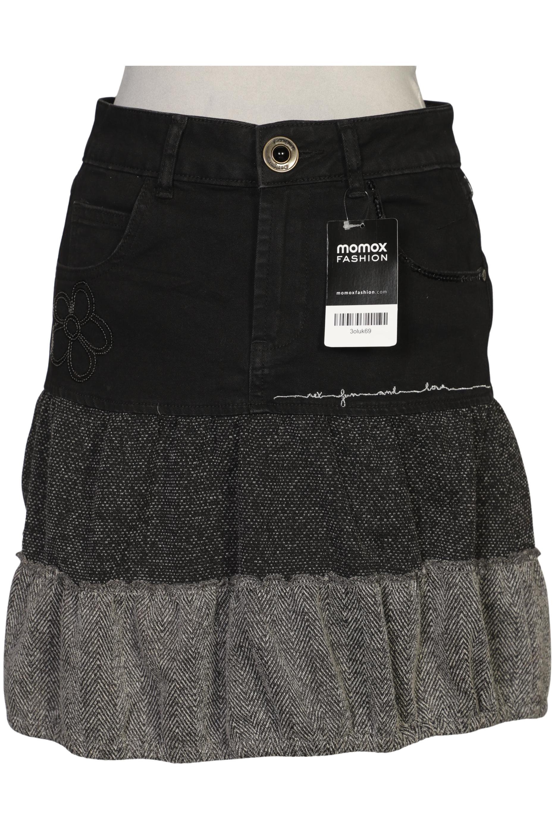 

Desigual Damen Rock, grau, Gr. 34