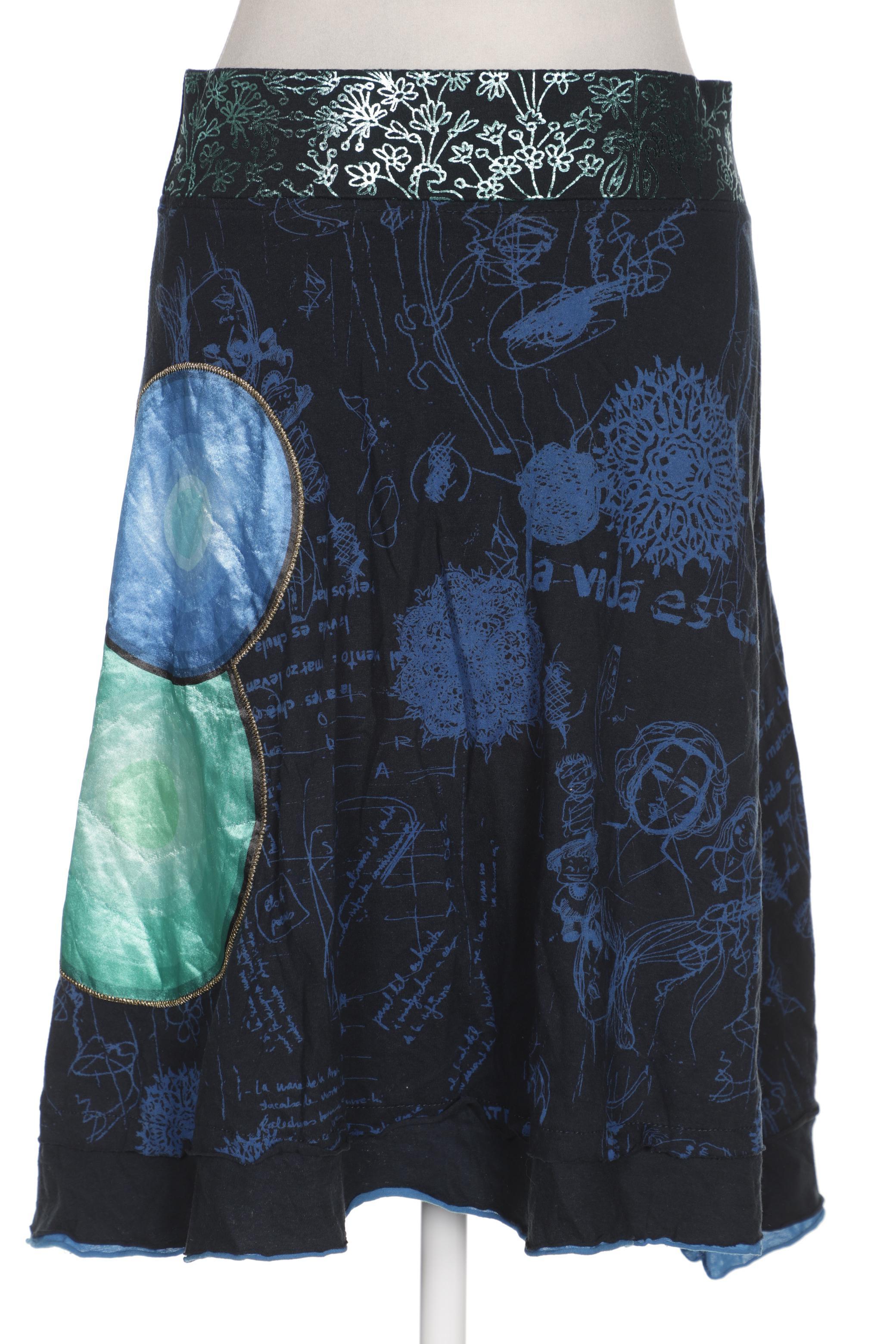 

Desigual Damen Rock, marineblau, Gr. 36