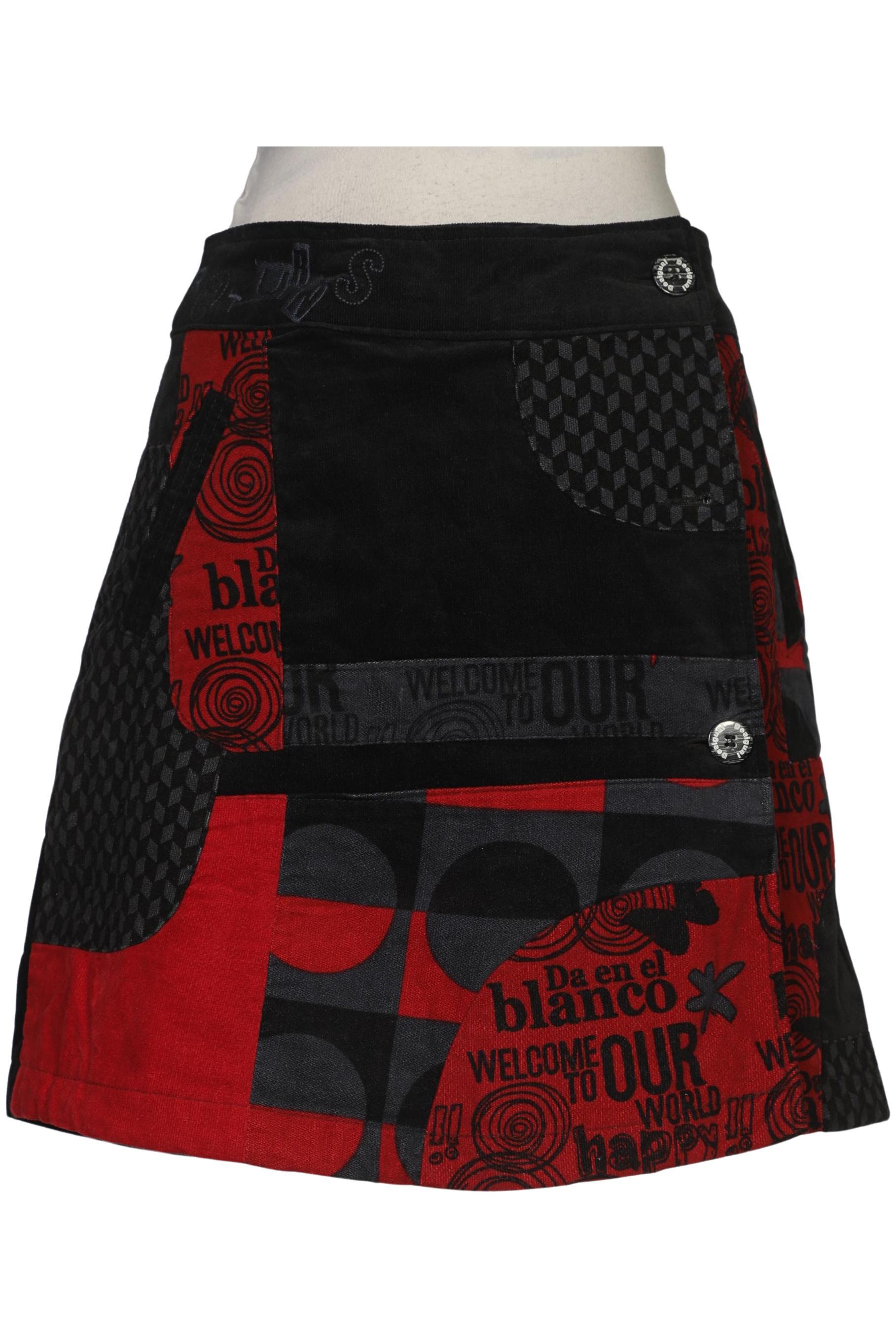 

Desigual Damen Rock, schwarz, Gr. 38