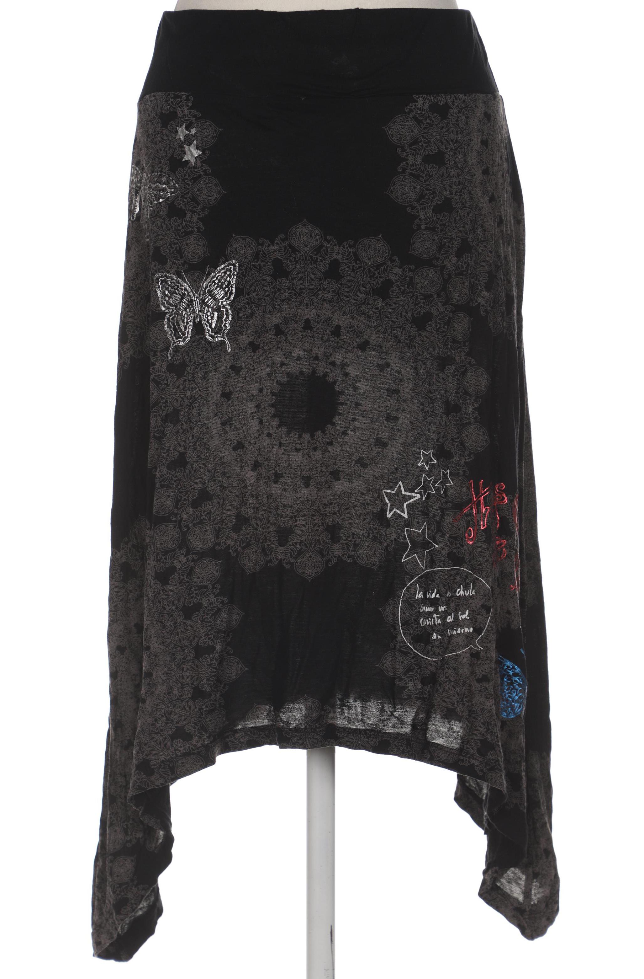 

Desigual Damen Rock, schwarz